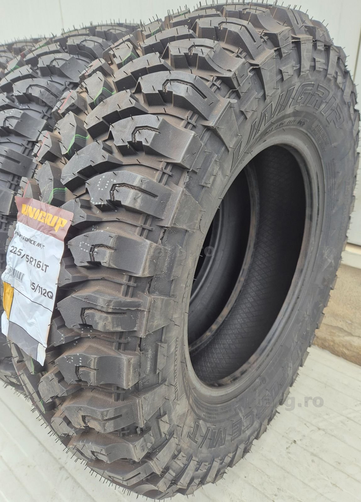 225/75 R16, 115Q, UNIGRIP M/T, Anvelope Mud Terrain M+S 3
