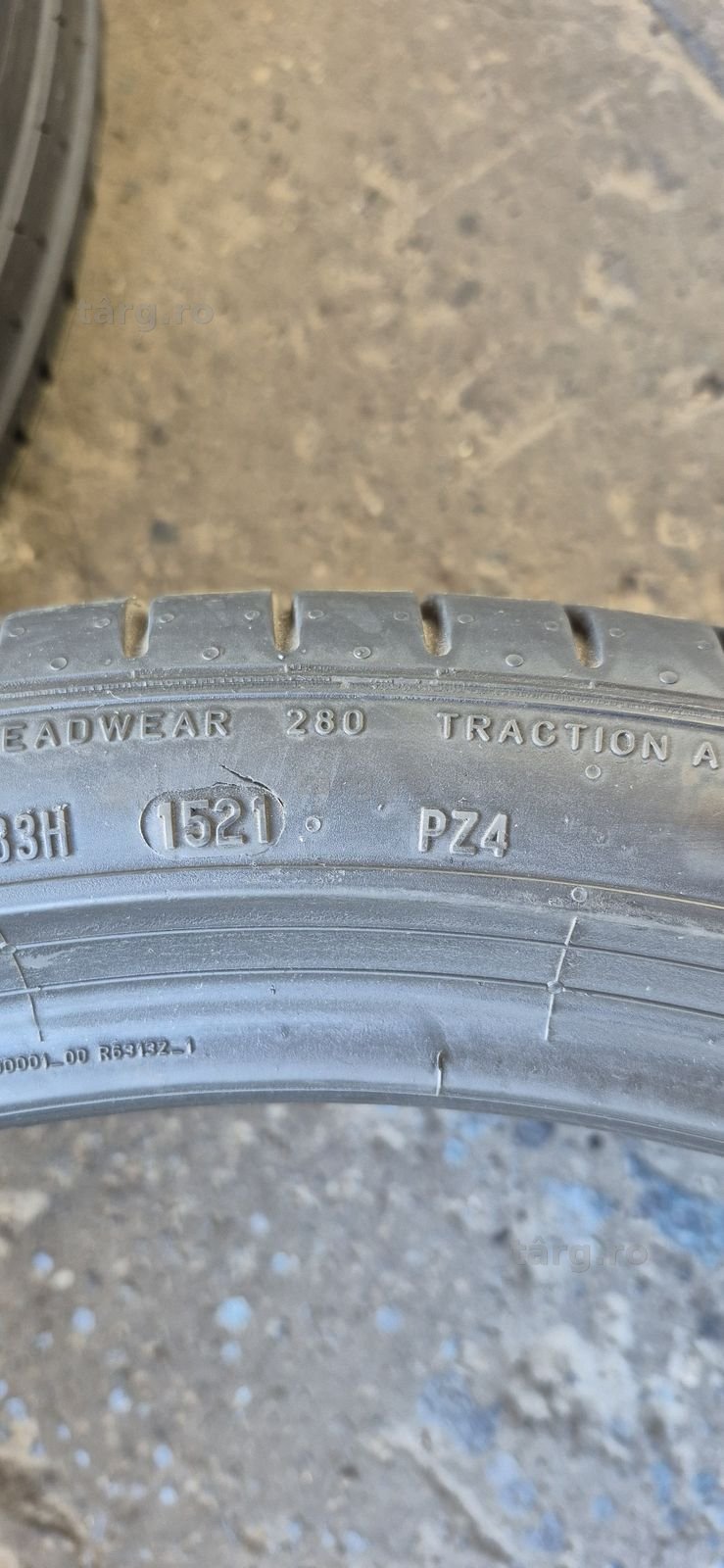 4 anvelope vara Pirelli 265/35/22.Pretul este pe bucata. 8