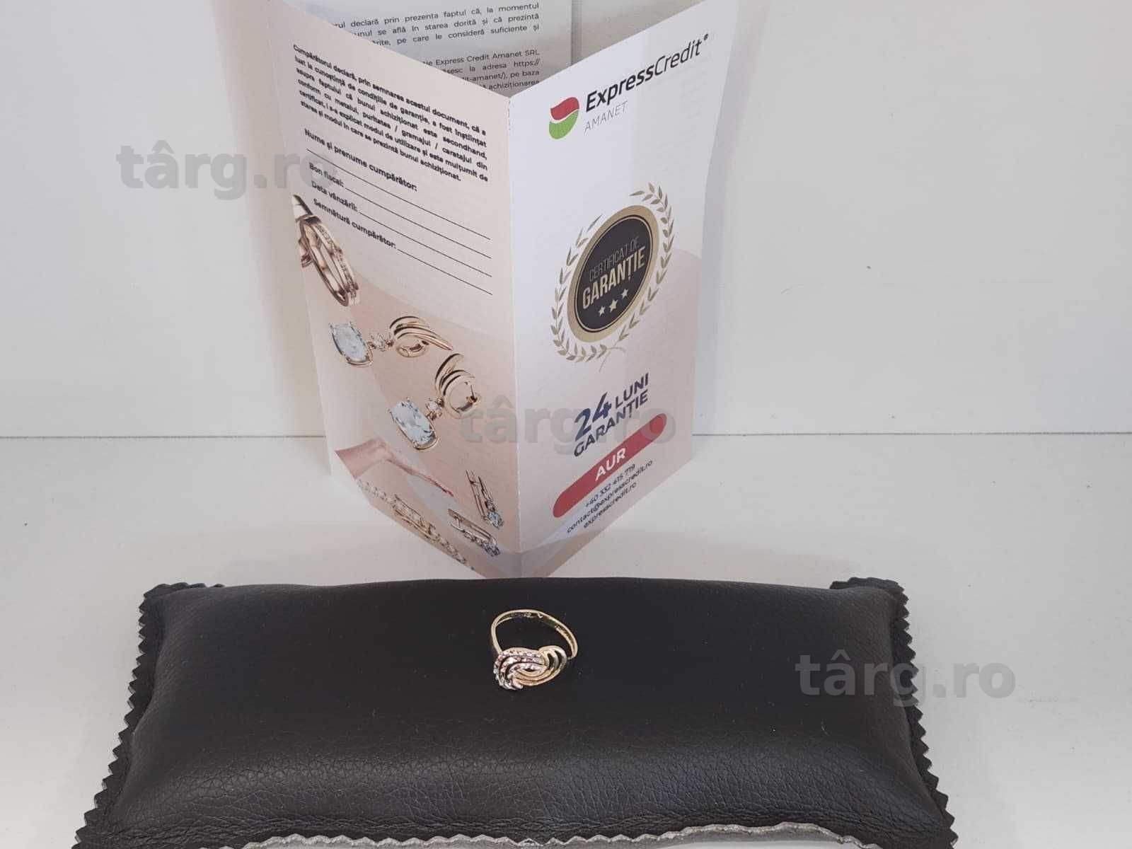 Inel aur 14k 2.04gr( b68436.5/AG2 Tudor)- Garantie 2 ani! 4