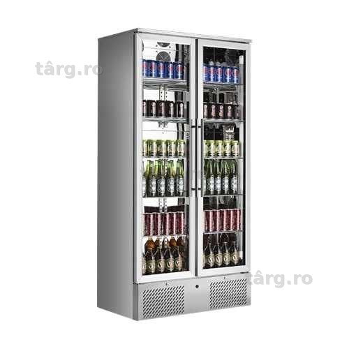 Green Frost SC458FS -Vitrina refrigerare bauturi; Vitrina inox bauturi