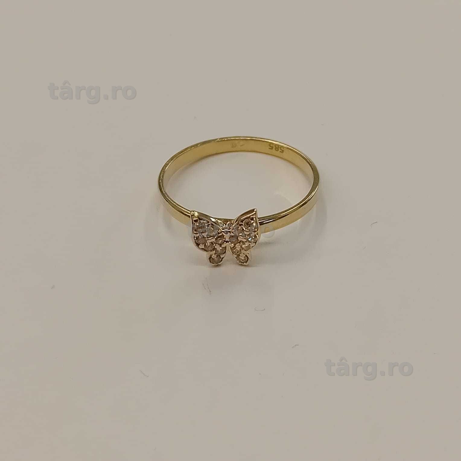 Inel aur 14k (ag49 Esplanada b.7935.2) Garantie 2 Ani ! 5