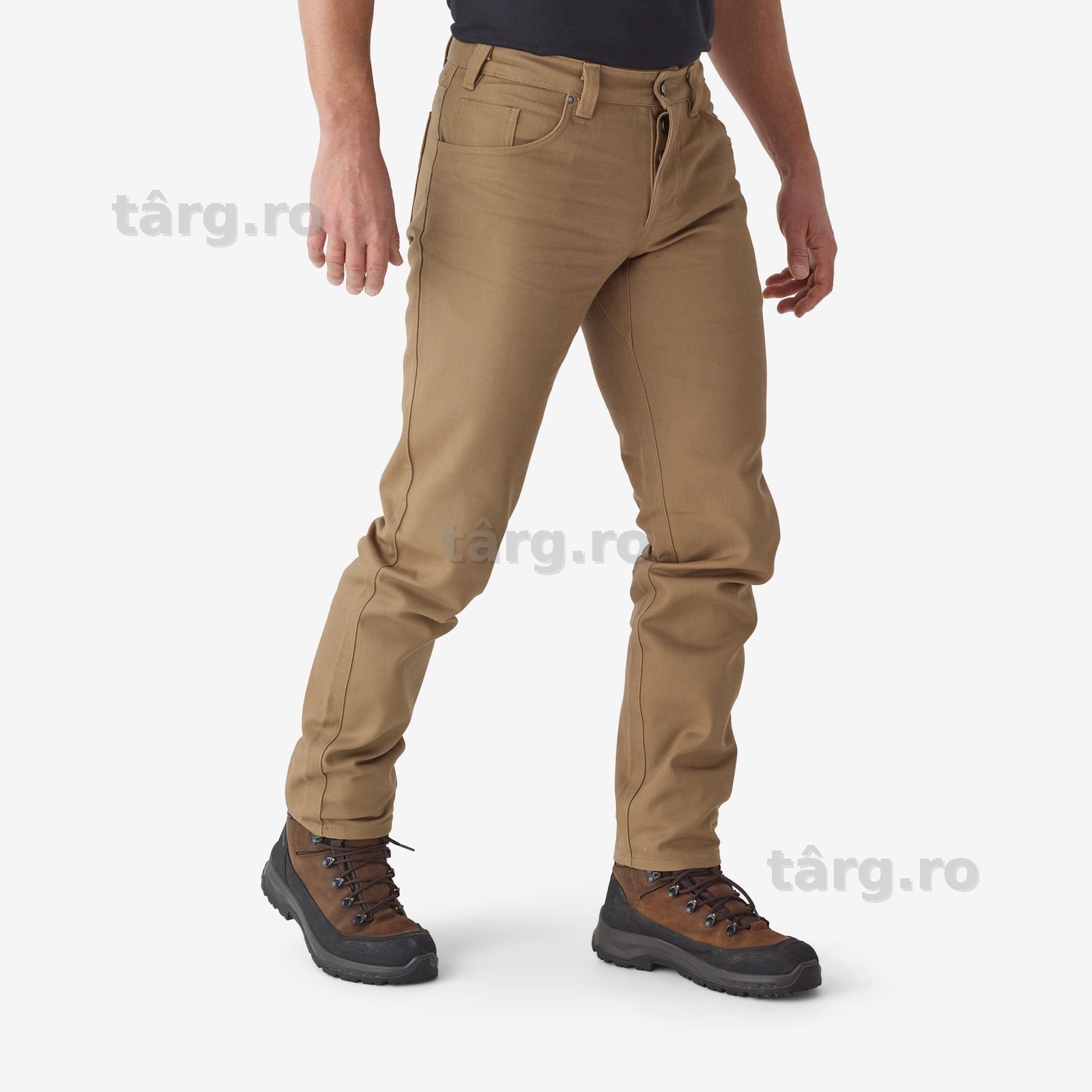 Pantalon utilitar rezistent 500 Maro - 42 - produs resigilat Decathlon