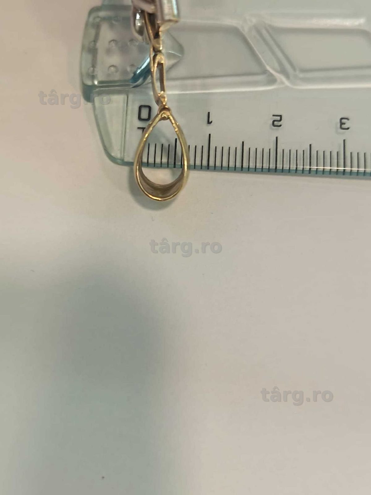 (AG41) Pandativ aur, 14K b3871.43 Certificat de garantie 3