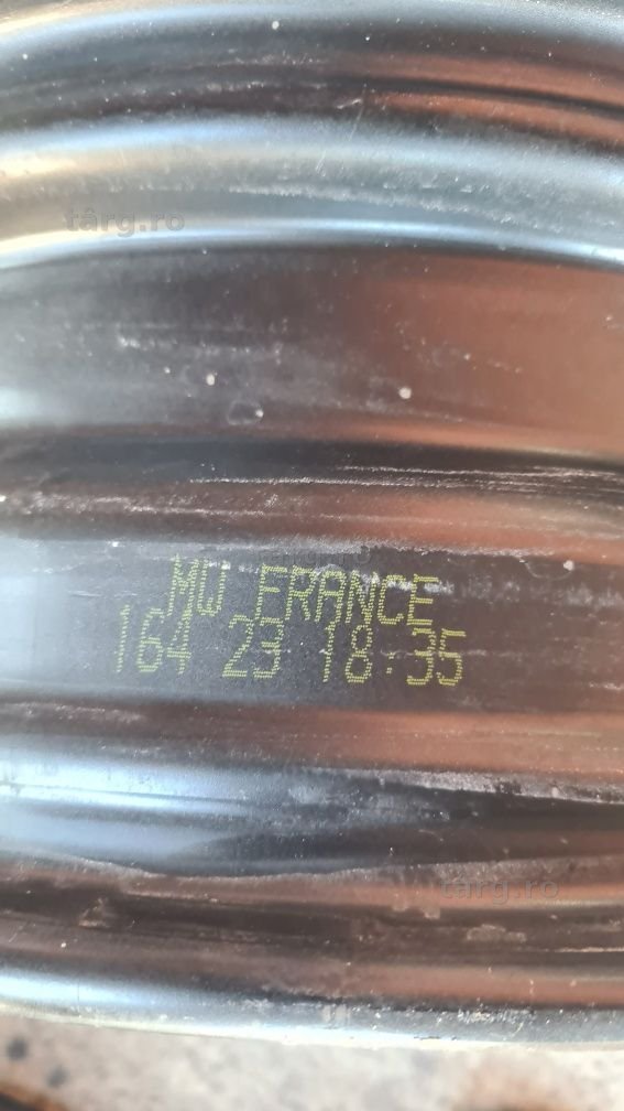 4 jante tabla noi R 16, 5×118,ET 68,Fiat Ducato 5