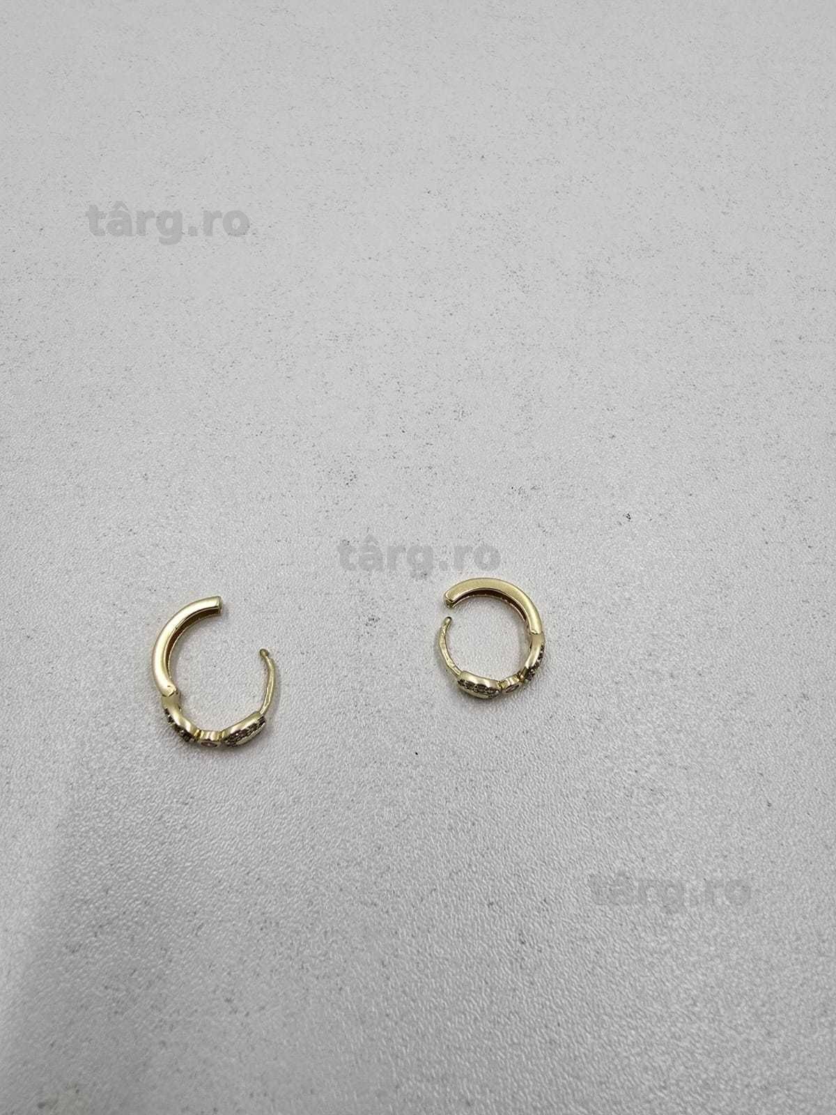 Cercei aur 14K 2.41gr (Ag25 Belvedere B.41756.1)-Garantie 2 Ani! 4