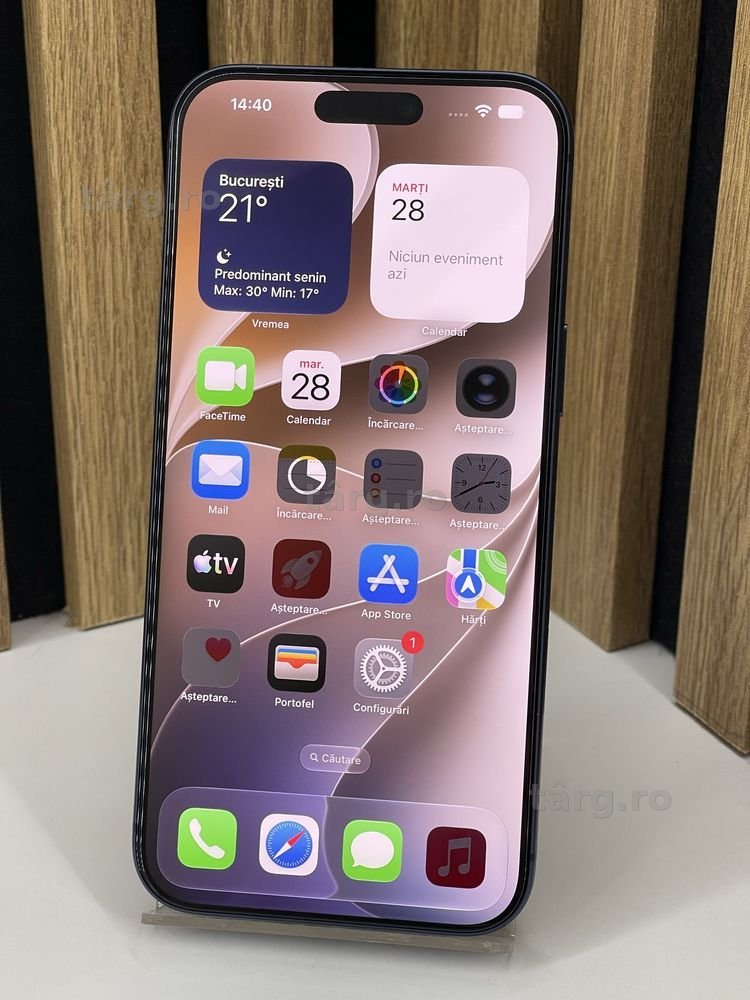 Iphone 17 Pro Max 256Gb 100% baterie Garantie / Factura #60233
