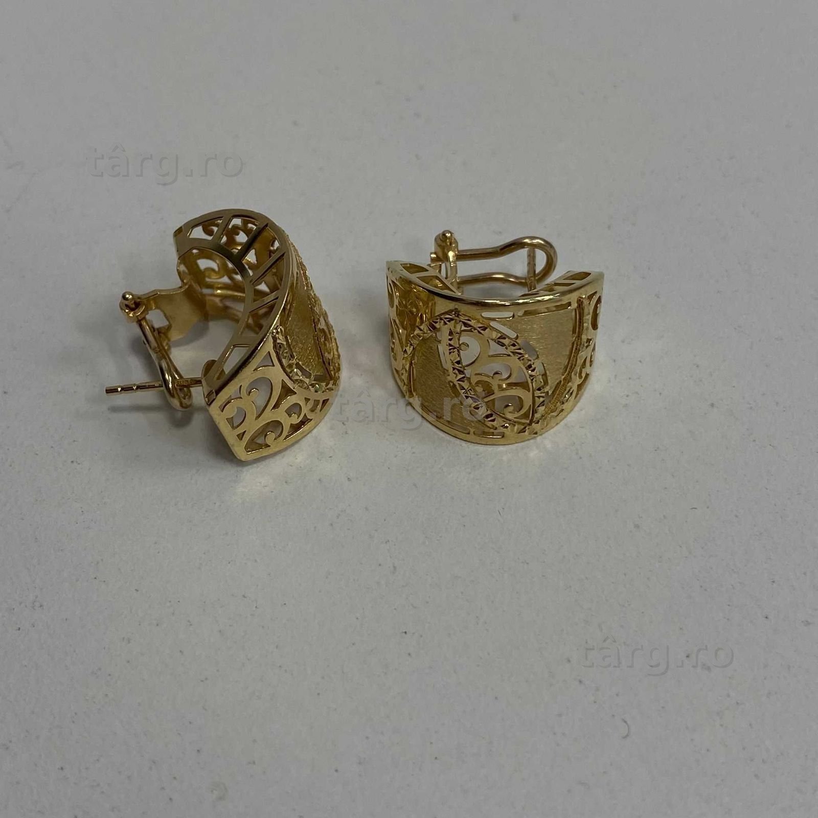 Cercei aur 14K 5.86g (AG13 b55491.1) Garantie 2 ani!