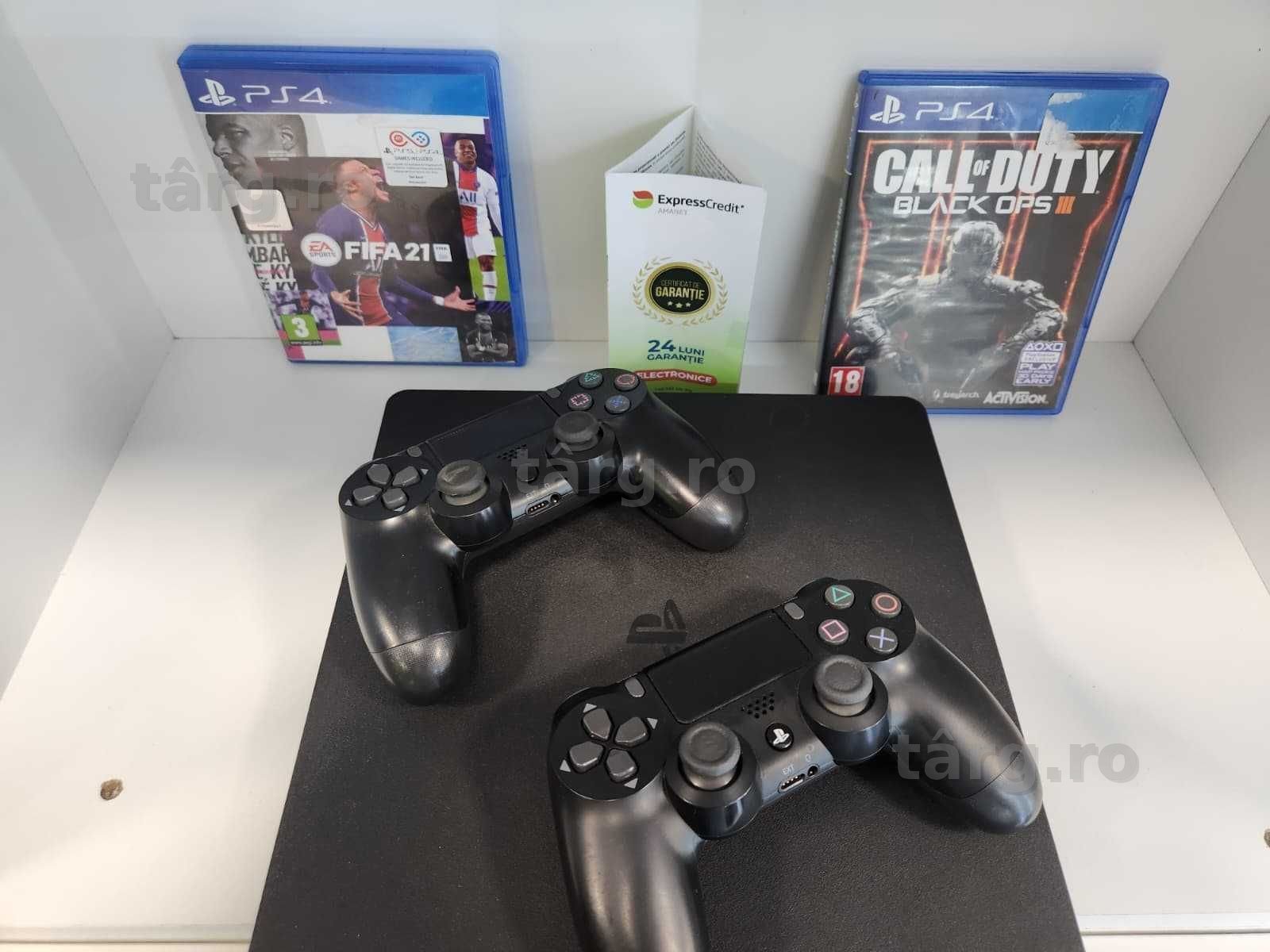 Consola Sony PlayStation 4 Slim 500 GB (Ag8 Tudor/B75333) – Garantie 2 Ani! 3