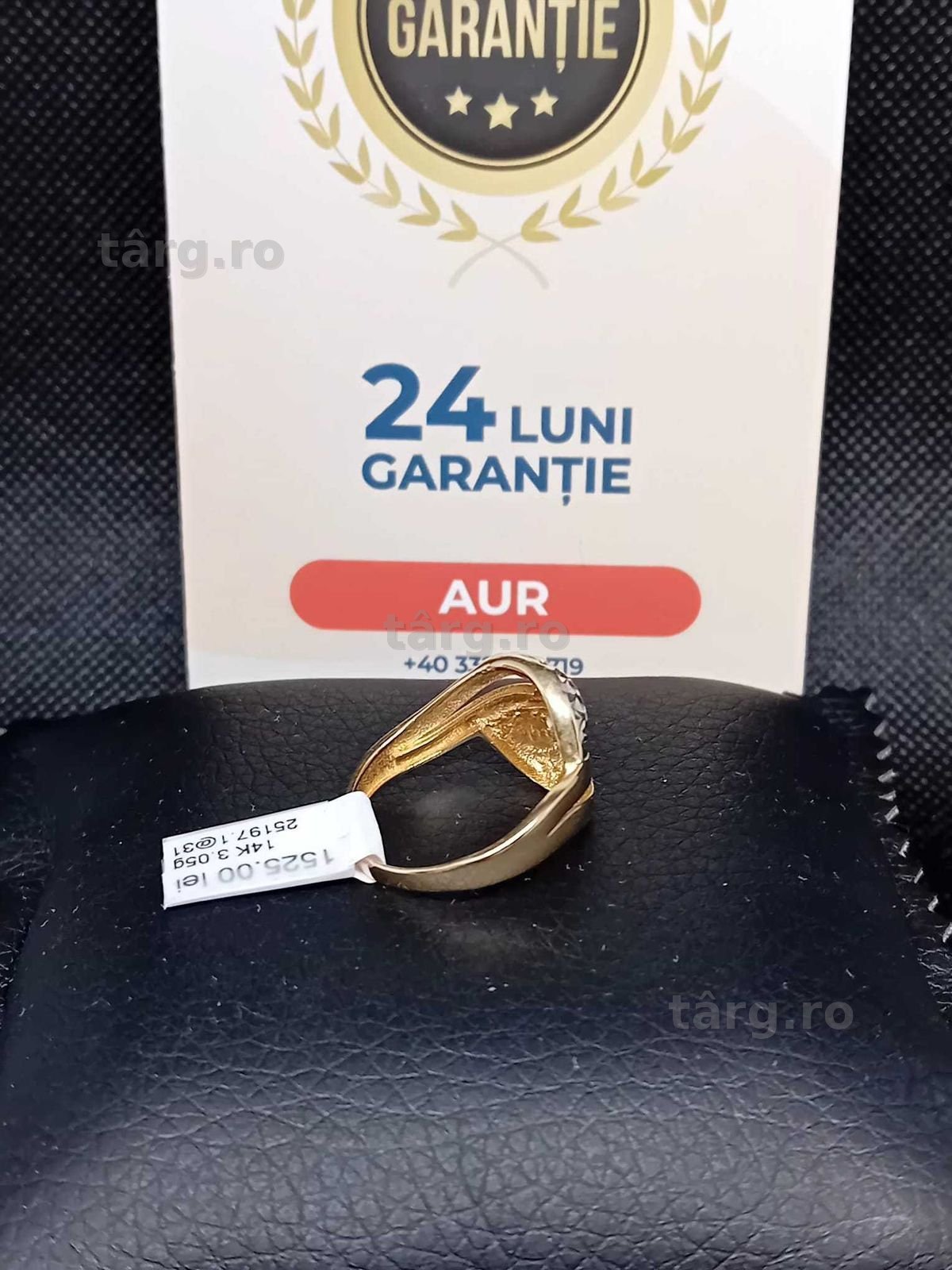 Inel aur 14k 3.05g (B.25197 AG31 Barboi) Garantie 2 ani! 2