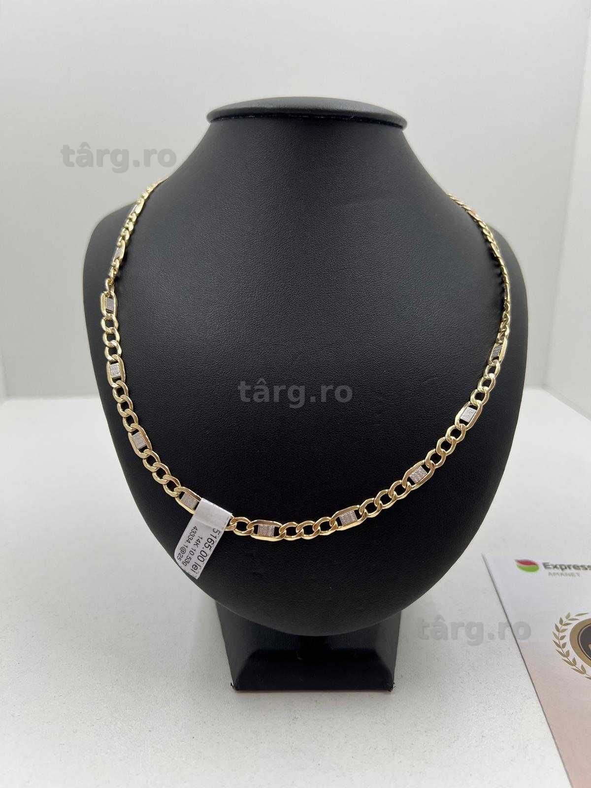 Lant Aur 14K 10.53g (Ag25 Belvedere B.43334.1) Garantie 2 ani! 2