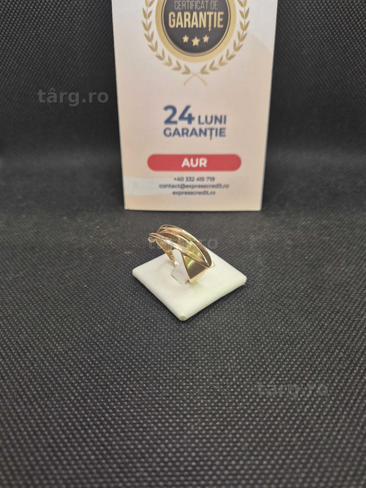 Inel aur 14K 3.93g (49685.4 Ag11 Piata Nicolina) Garantie 2 ani! 3