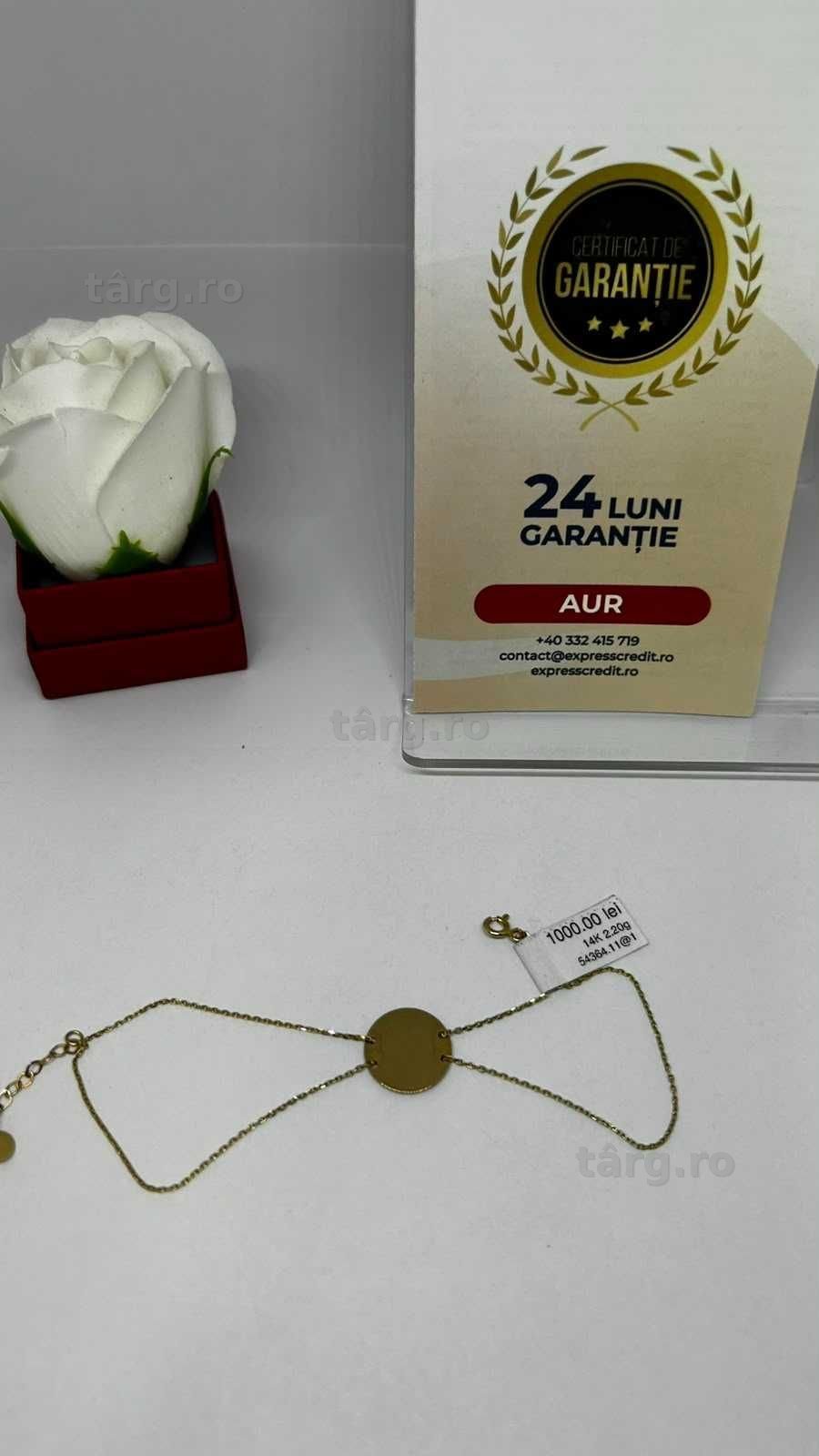 Bratara Aur 14K 2.20g (AG1 Alexandru B54364.11) - Garantie 2 ani! 3