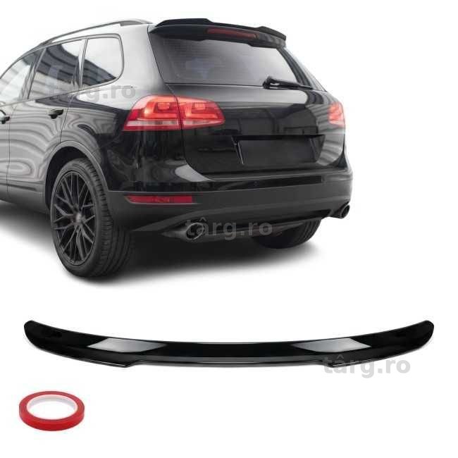 Eleron Portbagaj Lip Codita Luneta Volkswagen VW Touareg MK2 (10-18), Negru Lucios