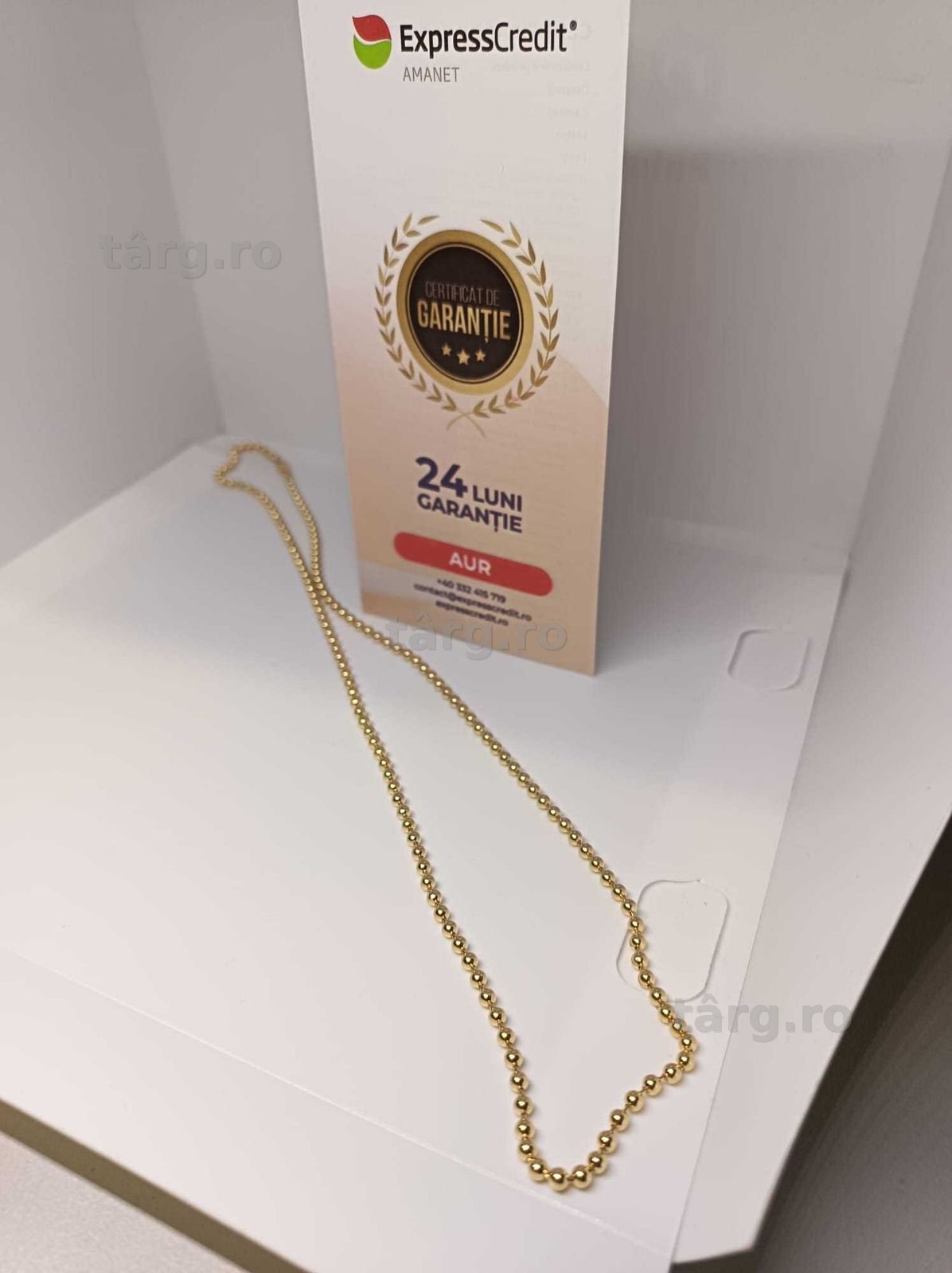 Lant Aur 14K 18.38g (Ag4 Dacia B.52375) Garantie 2 ani