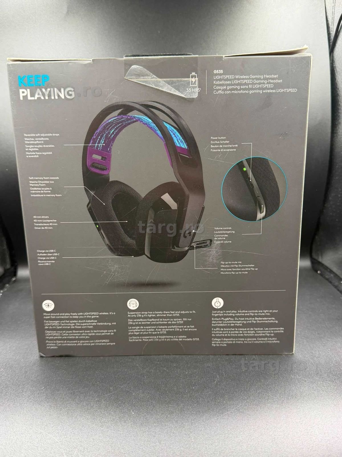 Hope Amanet P5 - Logitech G535 // Nou ! 2