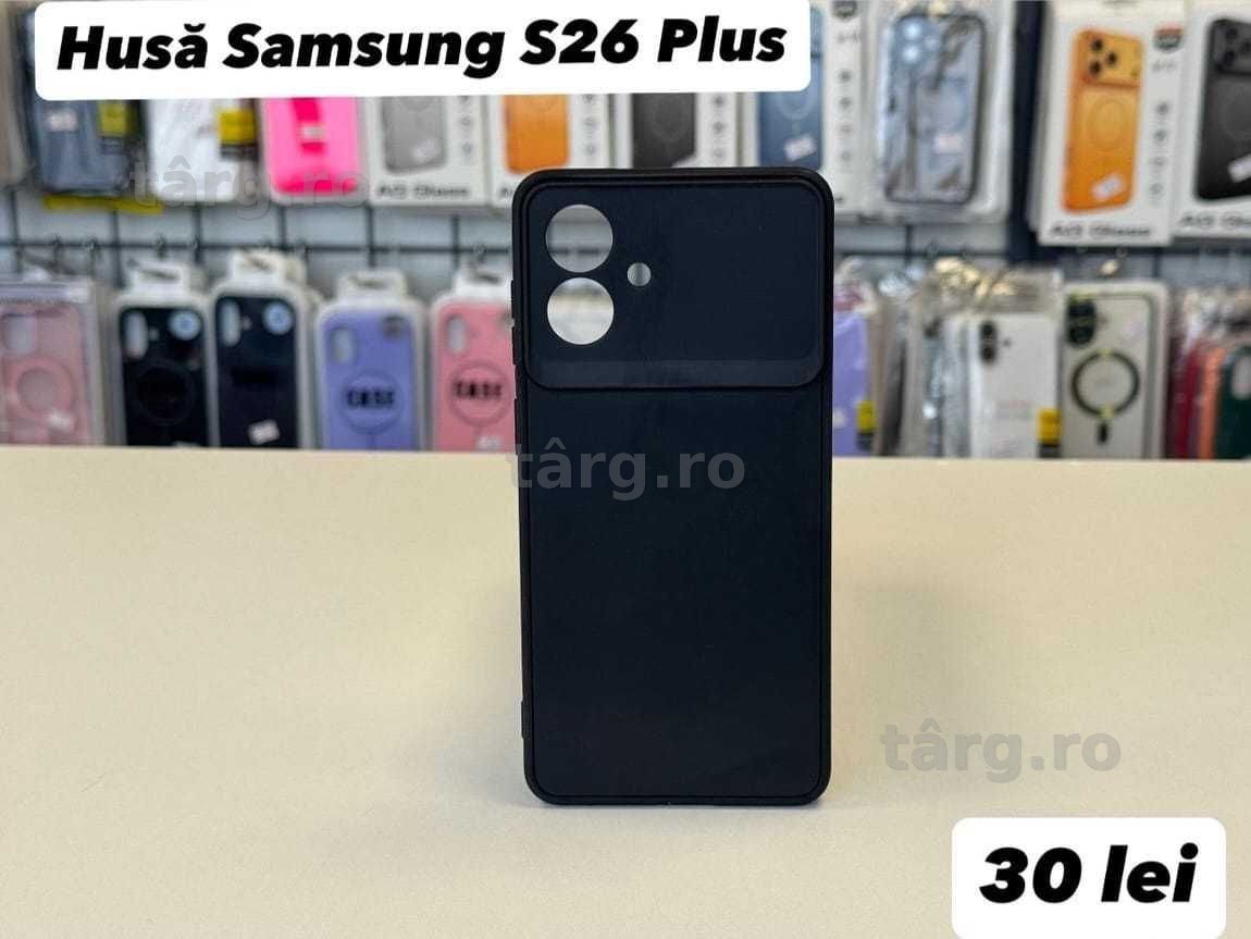 Husa silicon, folie, cablu, incarcator Samsung S26 PLUS