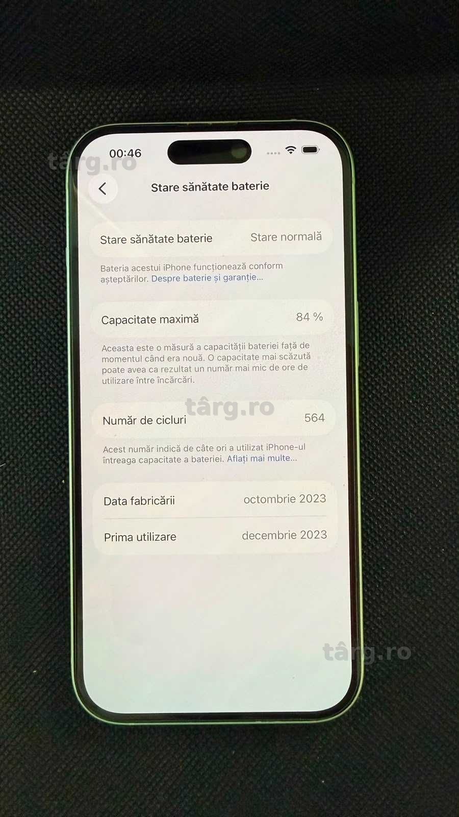 Iphone 15 SB 84%  (Ag.21) Garantie 2 ani 2