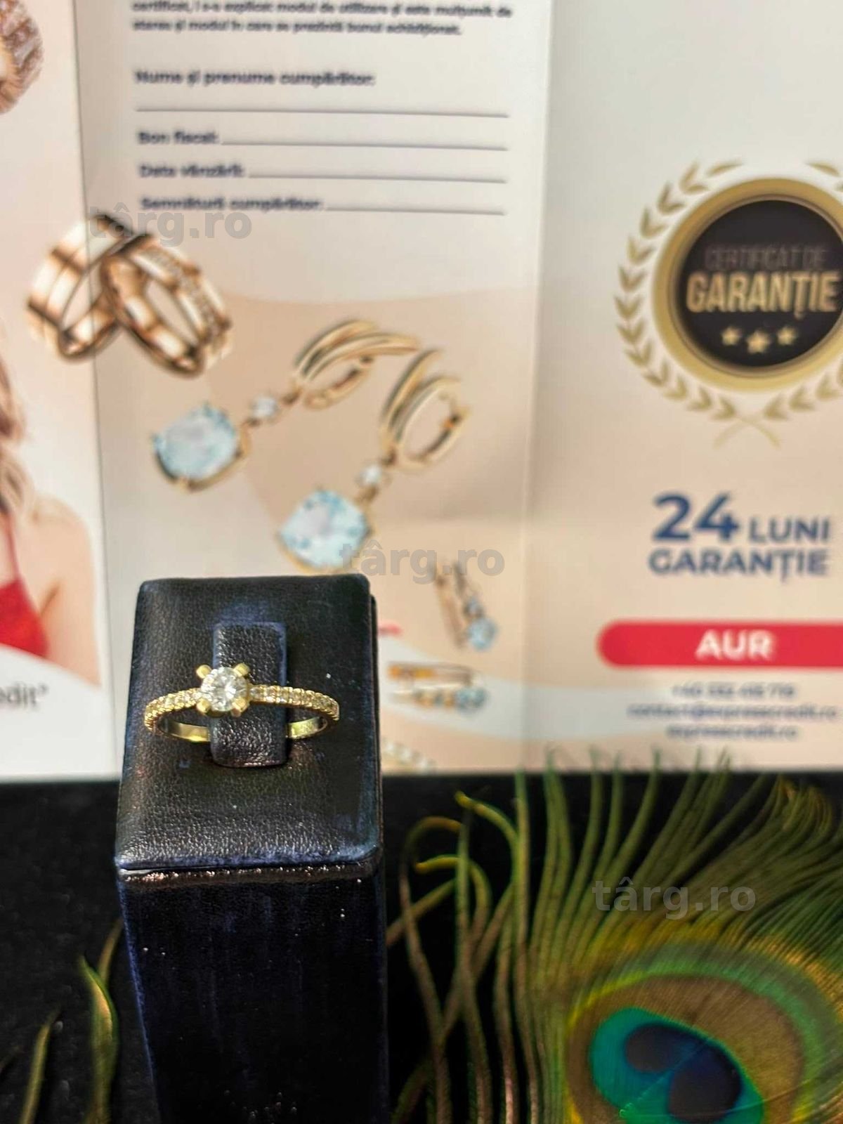 Inel aur 14k 2.07g (B.61340.3-Tatarasi) Garantie 2 ani-950 lei
