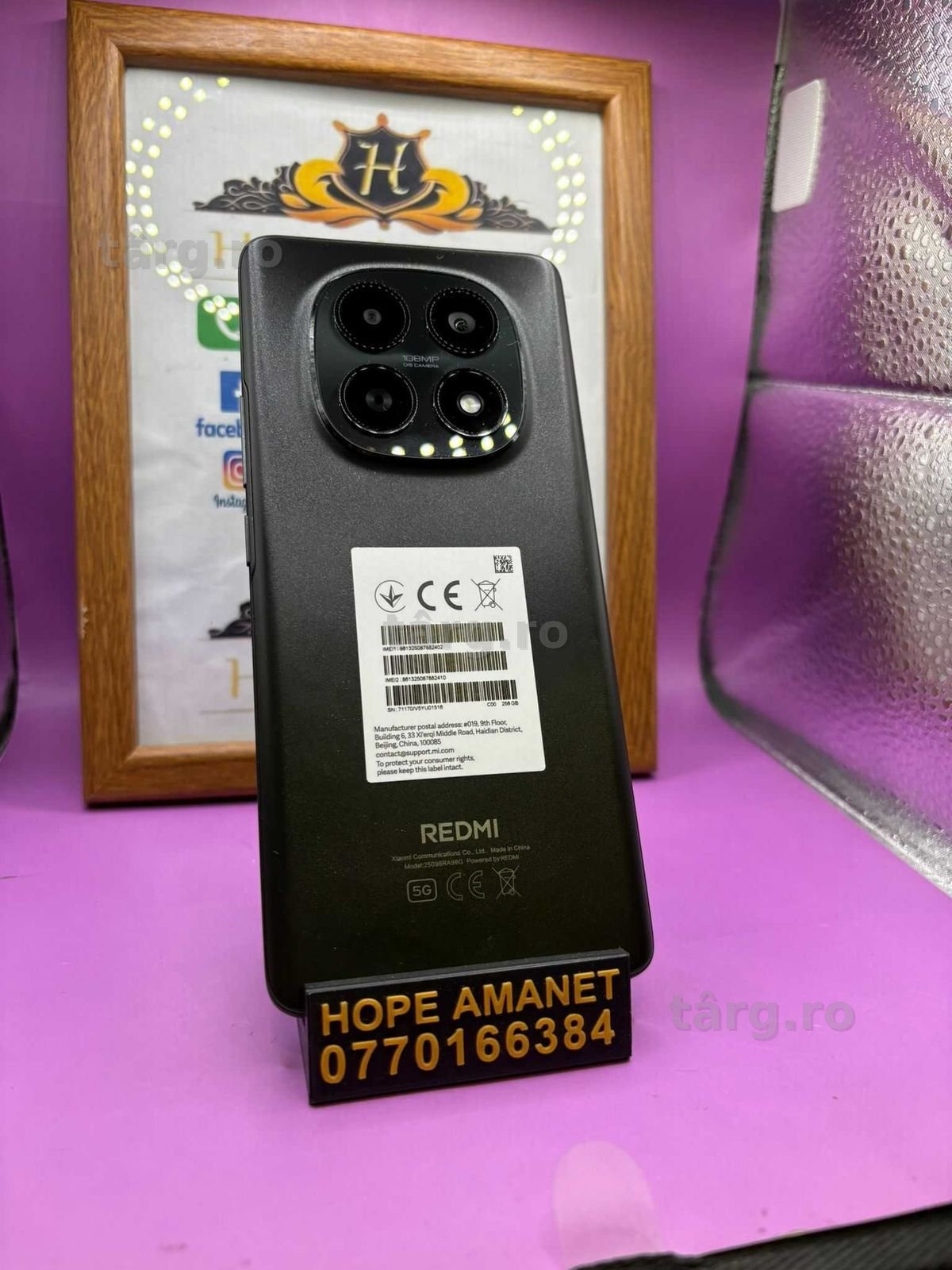 Hope Amanet P2 - REDMI NOTE 15 256GB/ 8GB RAM 2