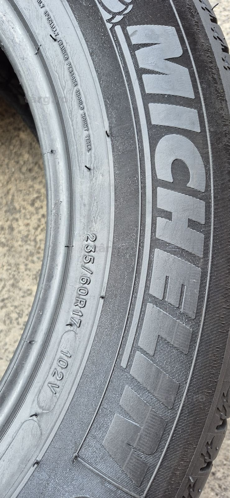 4 anvelope vara 235/60/17,doua Nexen,doua Michelin.Pretul este pe bucata. 7
