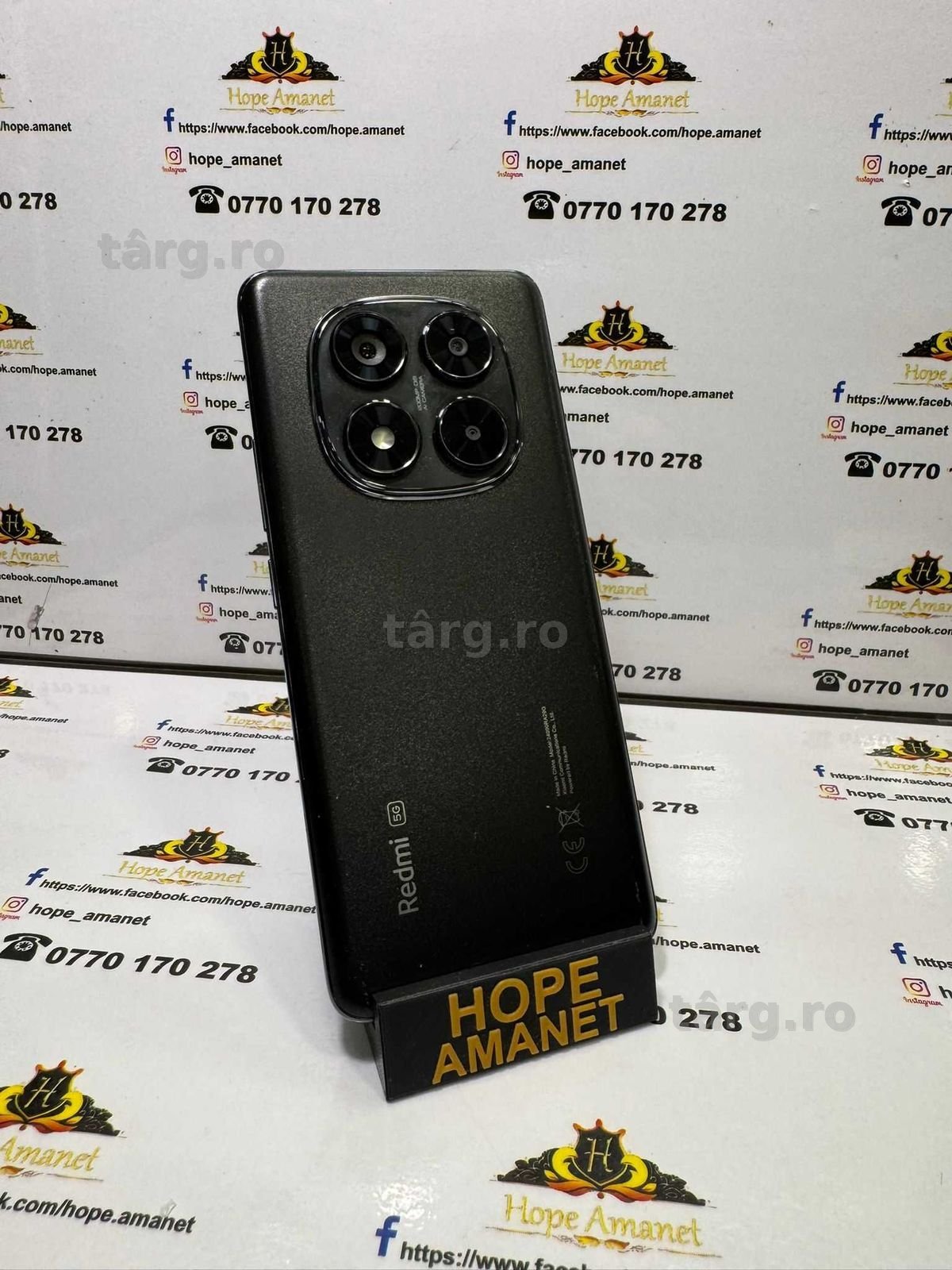 Hope Amanet P13 / Redmi Note 14 Pro / Black / 256 GB