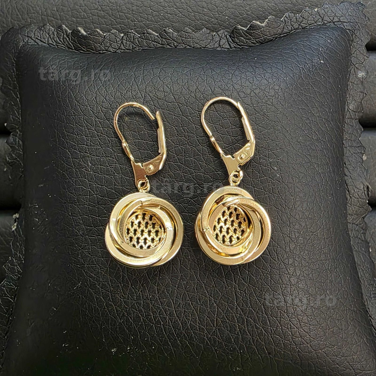 Cercei Aur 14K - 2.36 grame / 2000 lei ( B34047.1 / Ag28 Doi Baieti ) 3