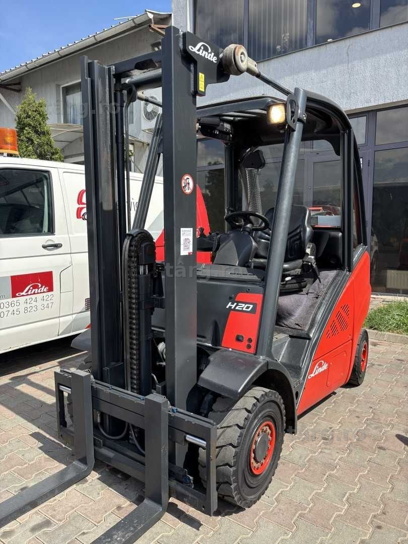 Stivuitor- Motostivuitor Linde H20T-01 Duplex An fabricație: 11/2010