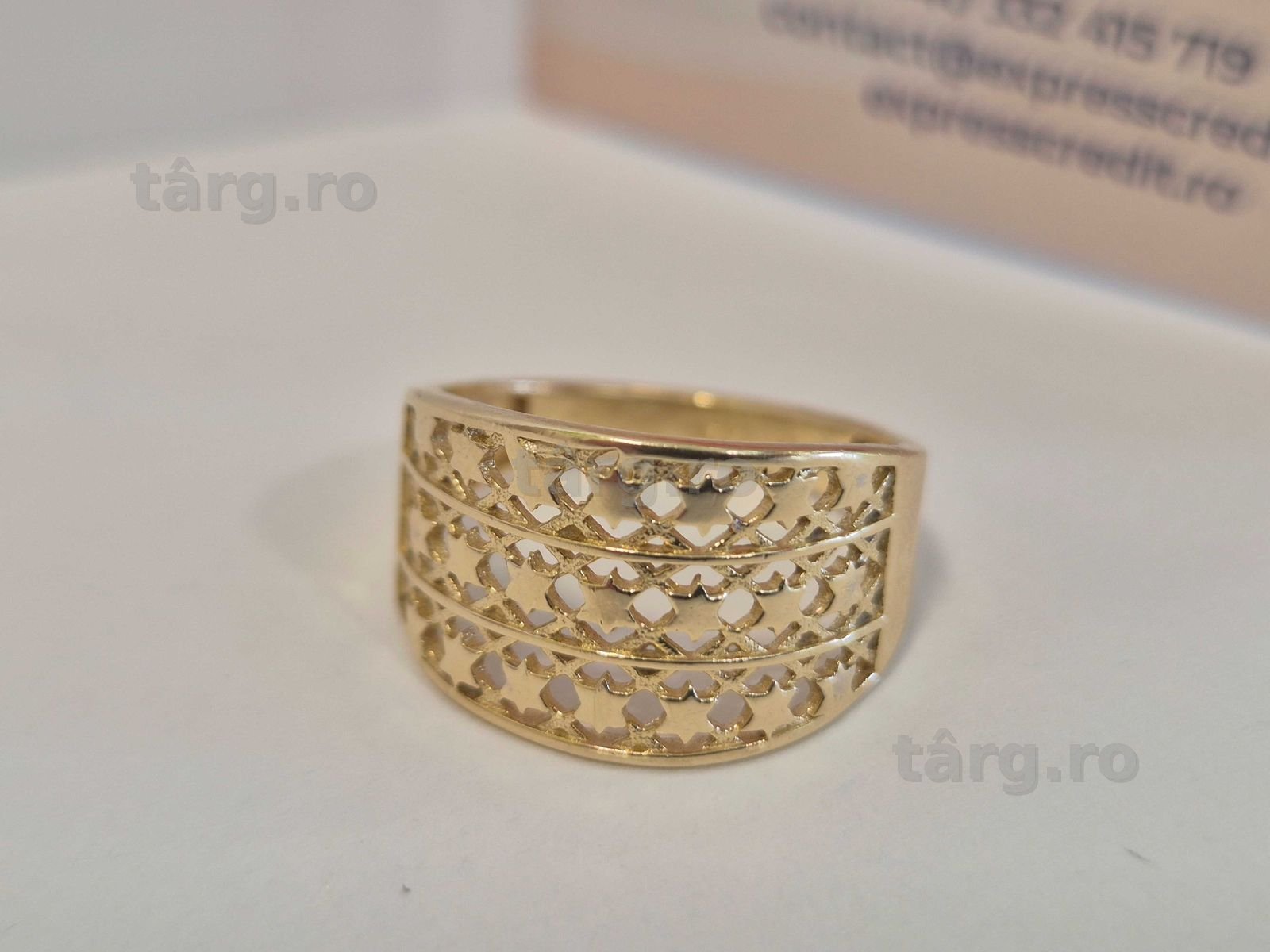 Inel Aur 14K 4.06g (ECA 39 / B.18262.5) Garantie 2 ani! 3