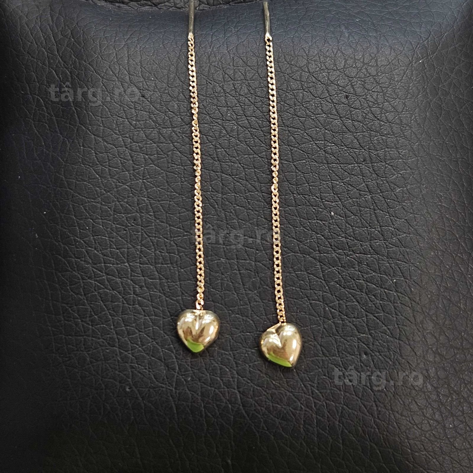 Cercei Aur 14K - 0.86 grame / 430 lei ( B34295.1 / Ag28 Doi Baieti )