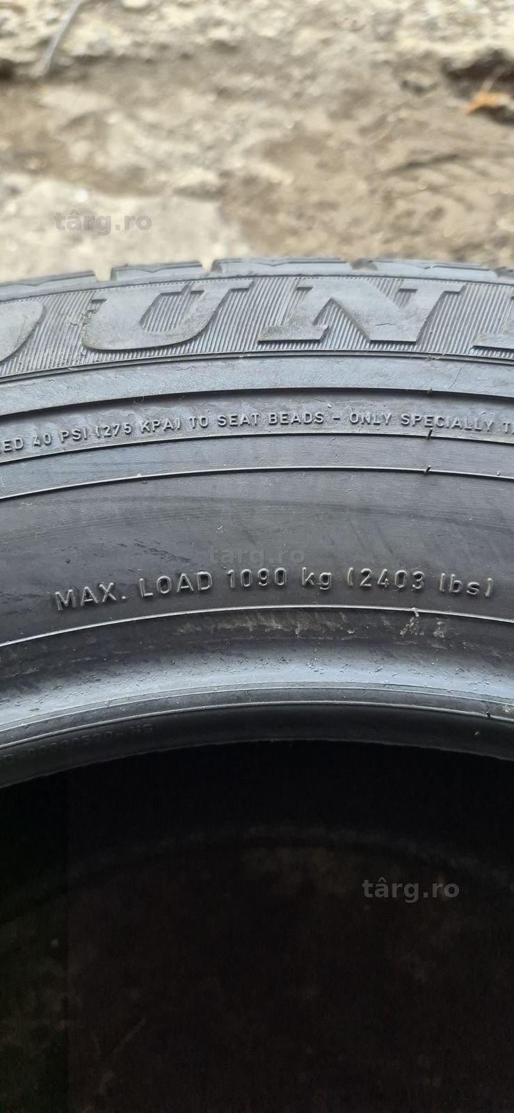 2 anvelope iarna Dunlop 275/55/19,dot 2022.Pretul este pe bucata. 8