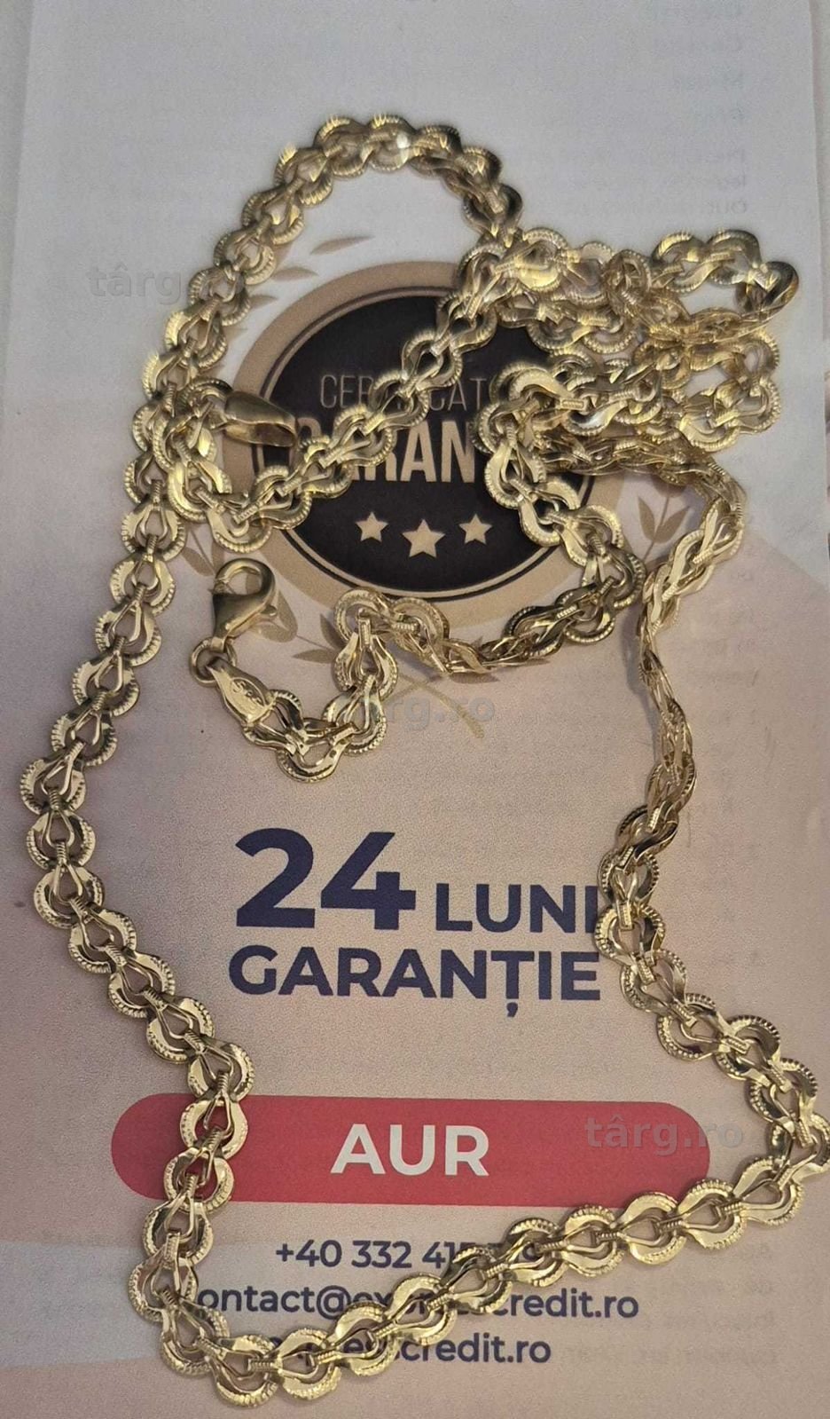 Lant din aur (AG32 B28592.1) 2 ANI GARANTIE!