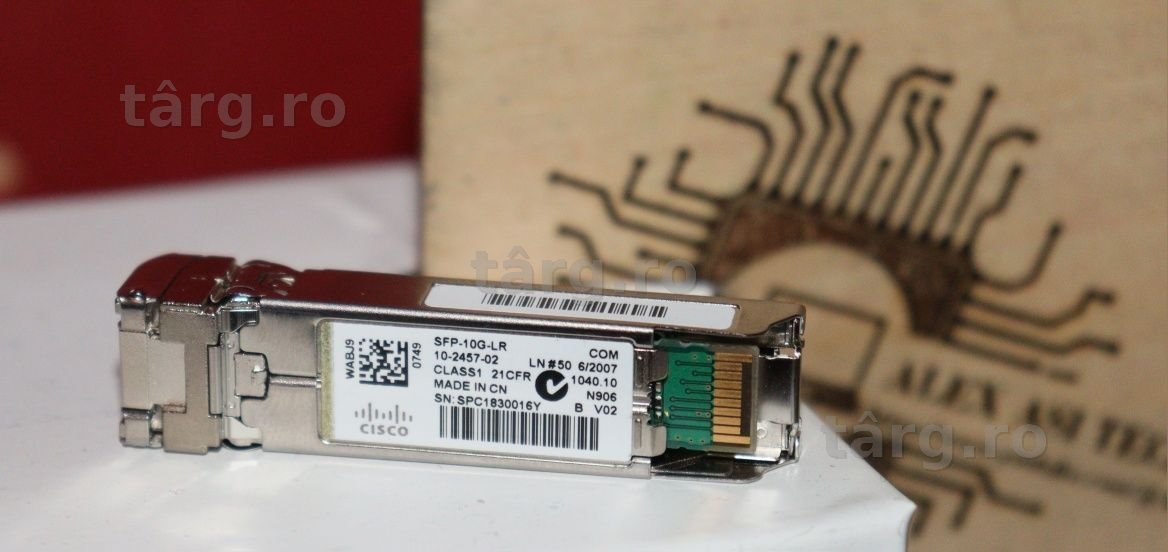 Modul Optic SFP+ Cisco SFP-10G-LR 10G 10-2457-02 SMF 1310nm LC 10Km