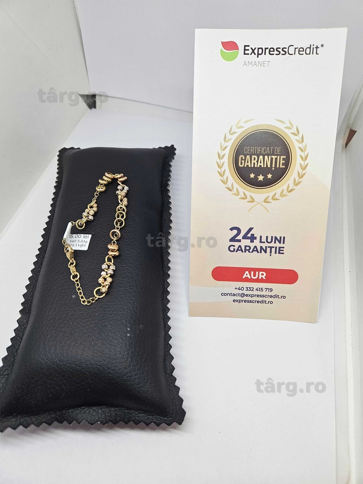 Bratara aur 14k 5.61gr ( Ag1 Alexandru b53674.11 )*Garantie 2 ani