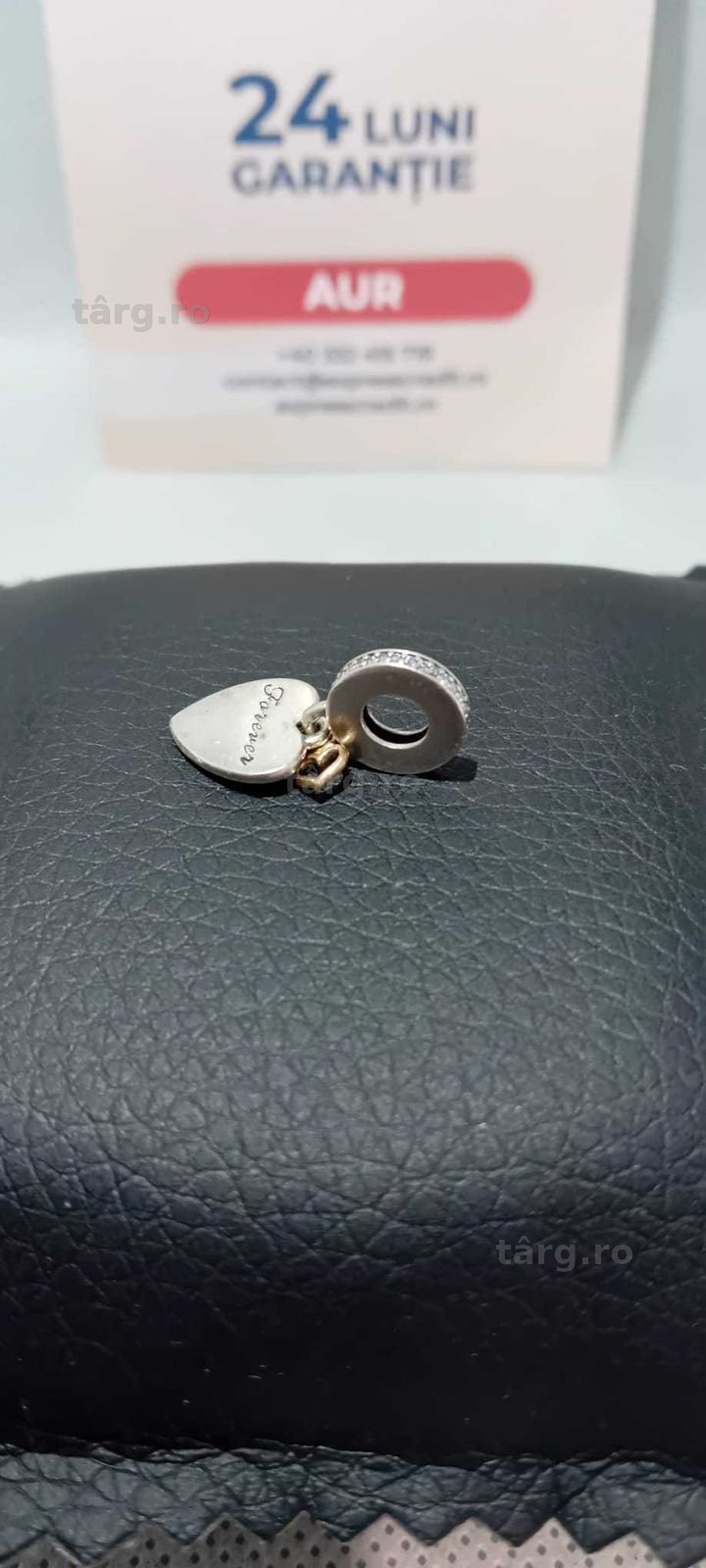 Charm Argin 925 (Ag18 Tutora b.28128.1) Garantie 2 ani! 3