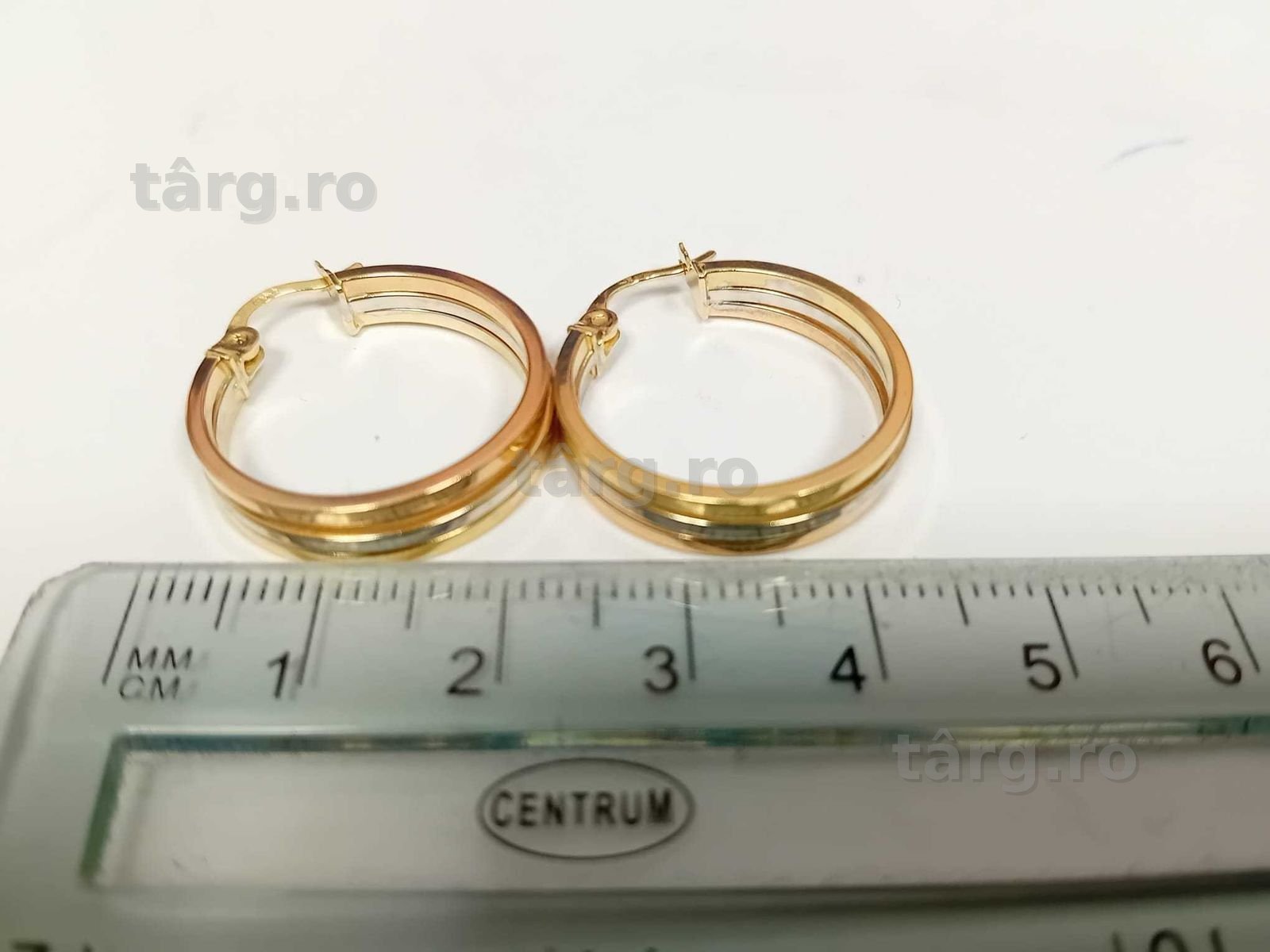 Cercei 14k 3.10gr (34801.1/30 Pacurari 2) Garantie 2 Ani! 3