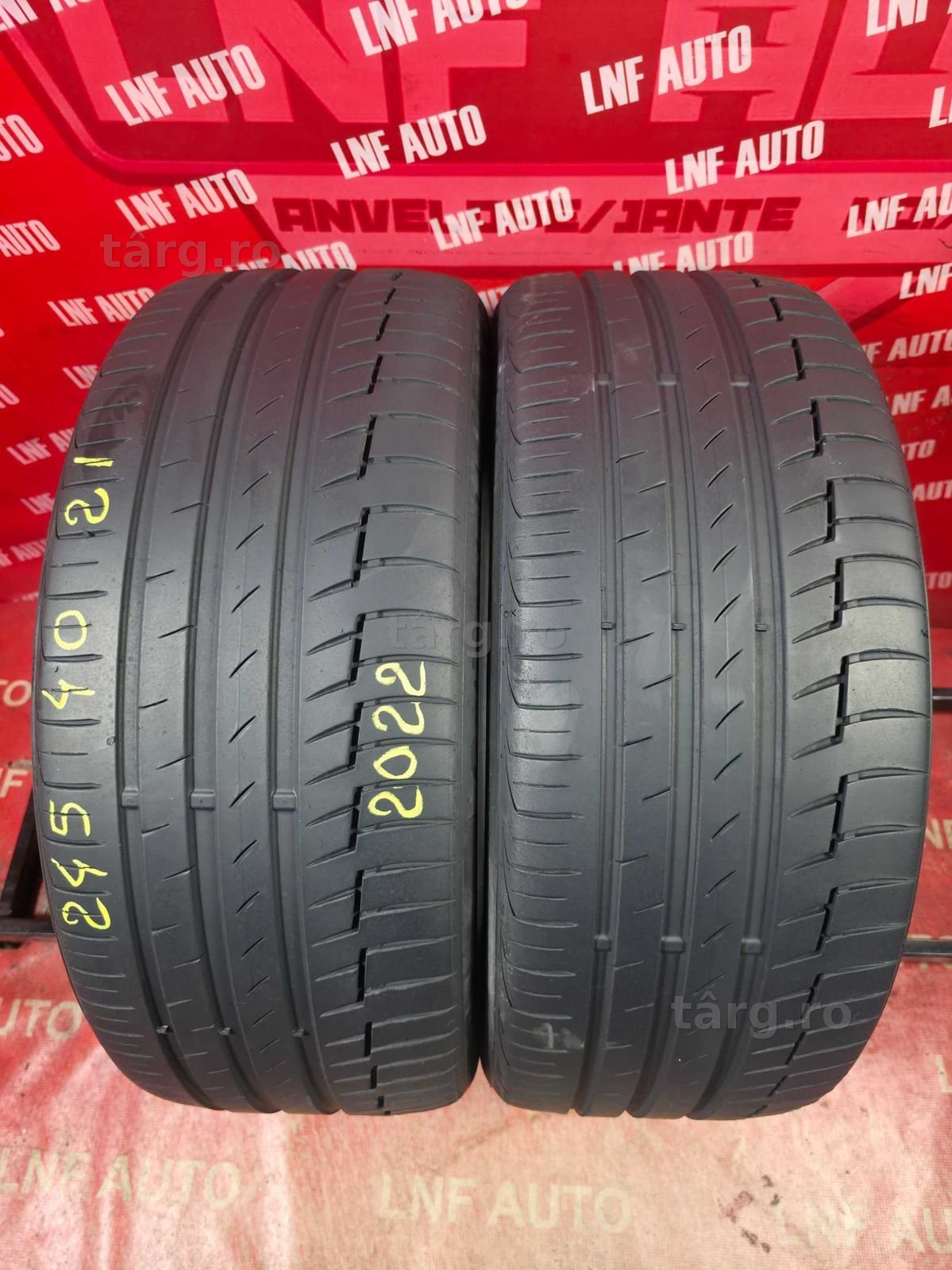 Anvelope de VARA - 245/40/21 - Continental - 5.86 MM - DOT 2022 !