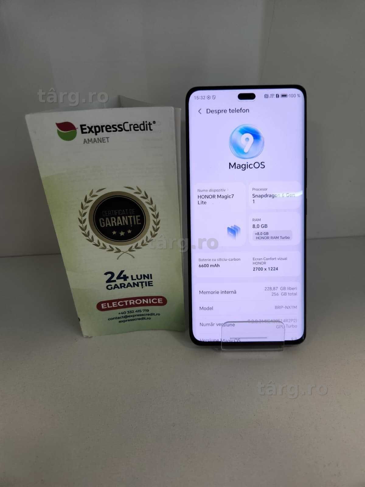 Honor Magic 7 LIte 8/256 Ag20 Dancu B74276  Garantie 2 Ani! 2