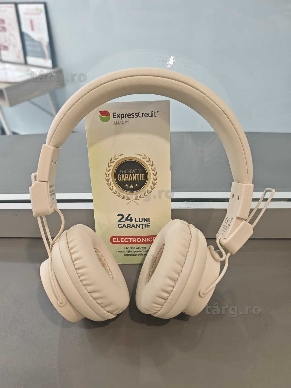 (Ag44 B6510) Casti bluetooth Fresh 'n Rebel Silky Sand 3AHP200S