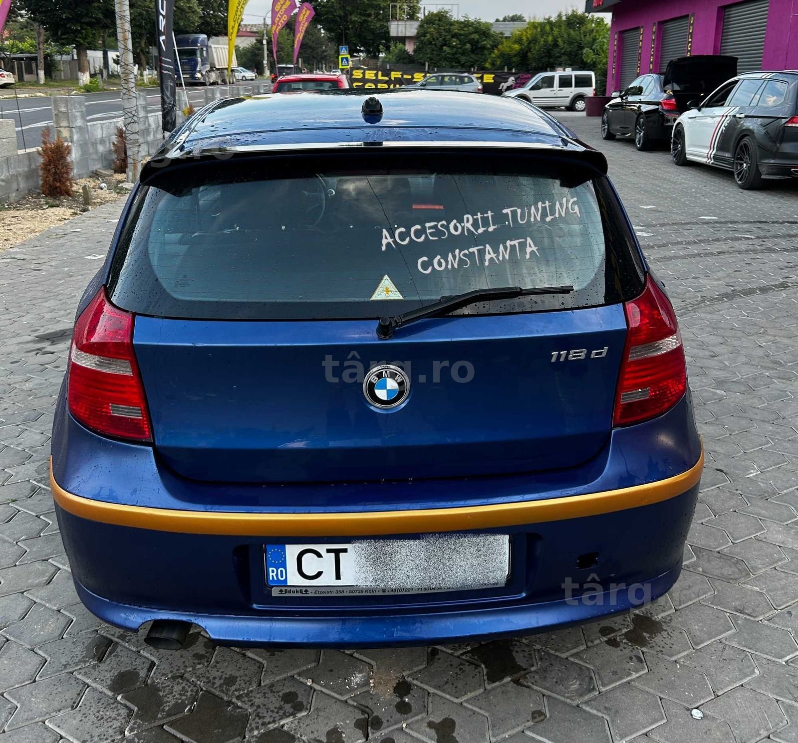 Eleron Haion - BMW Seria 1 E81 E87 Negru Lucios