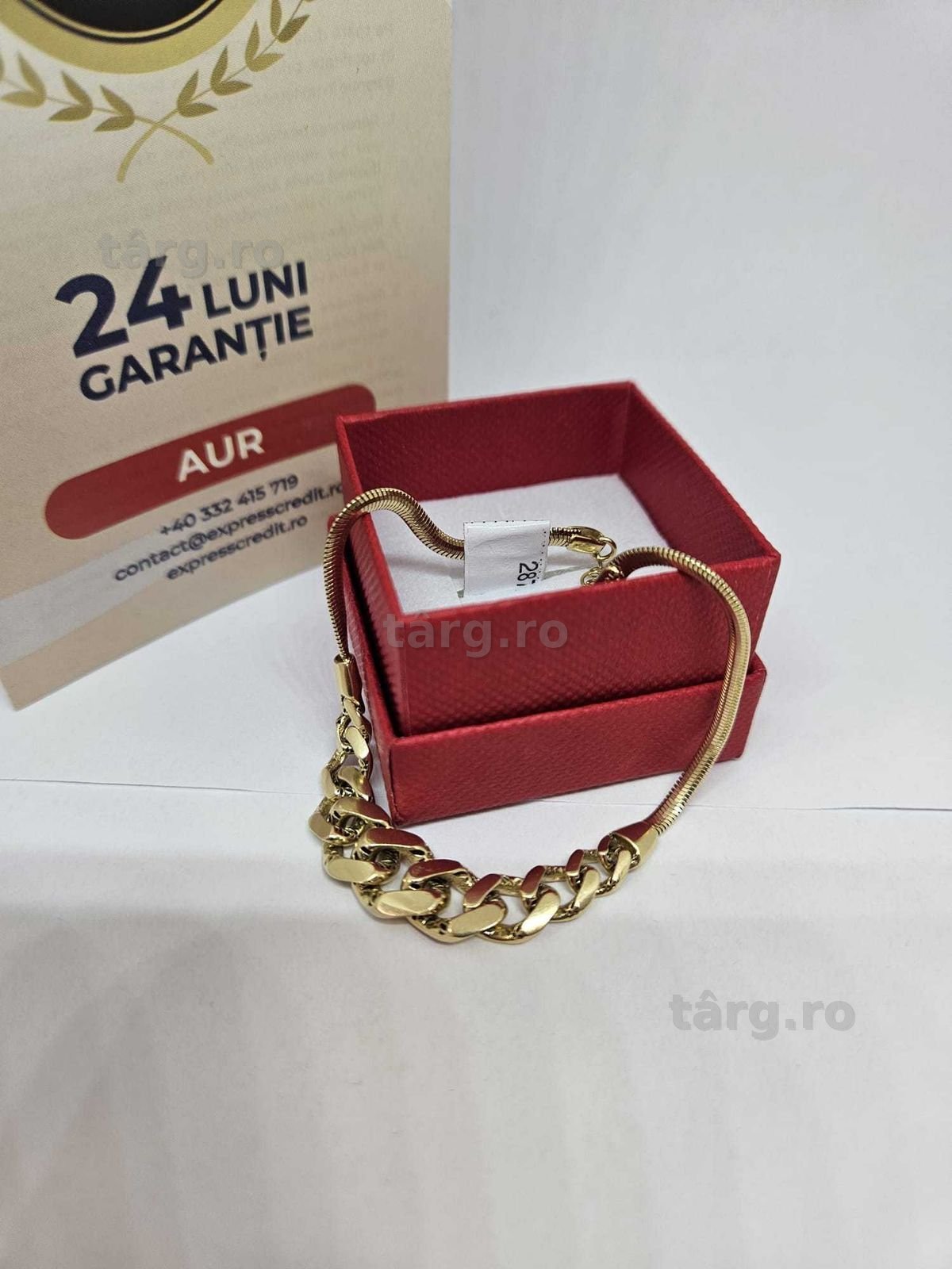 Bratara aur 14K 5.94gr (Ag1 Alexandru b54012 )*Garantie 2 ani 4