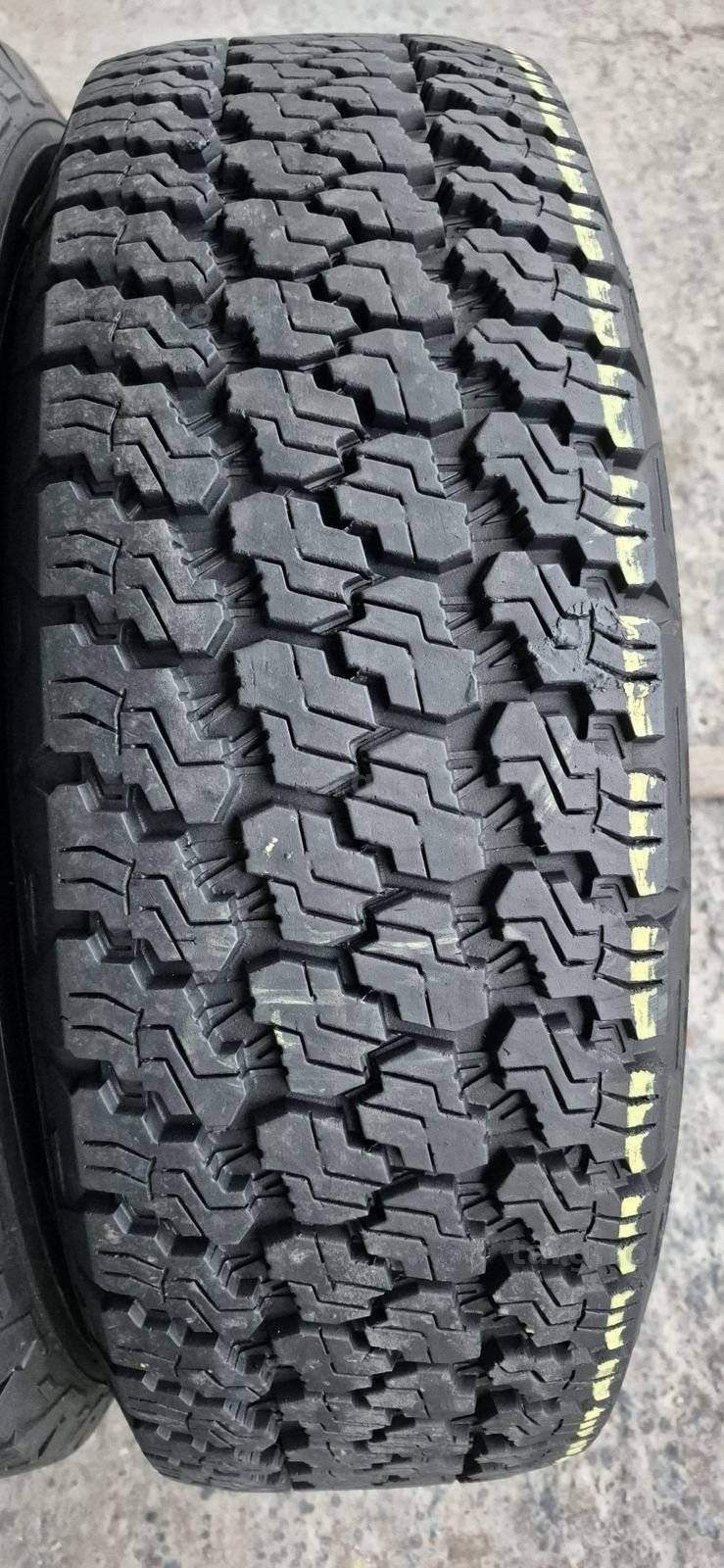4 anvelope M+S Goodyear 245/75/17.Pretul este pe bucata. 3