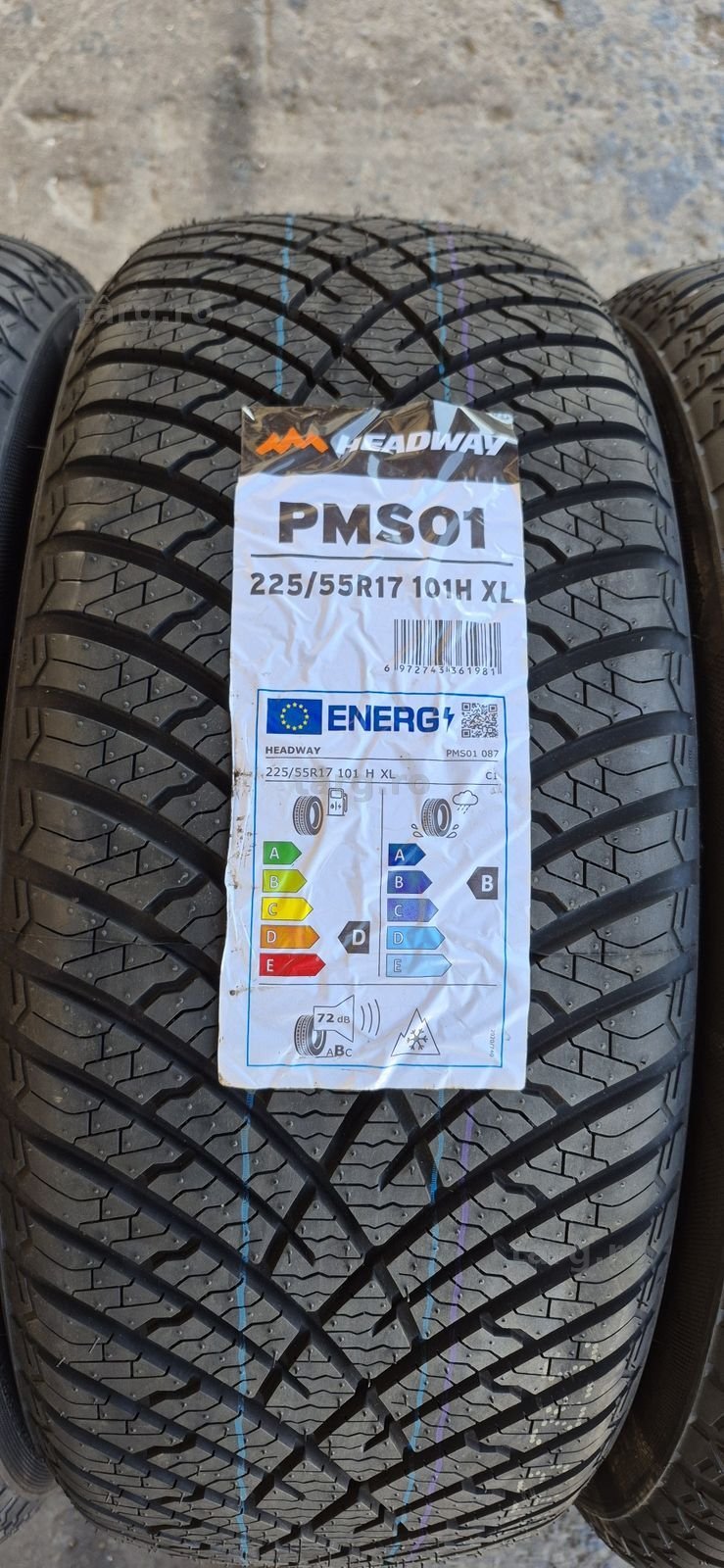 4 anvelope M+S noi Headway 225/55/17,dot 2025 Pretul este pe bucata. 3