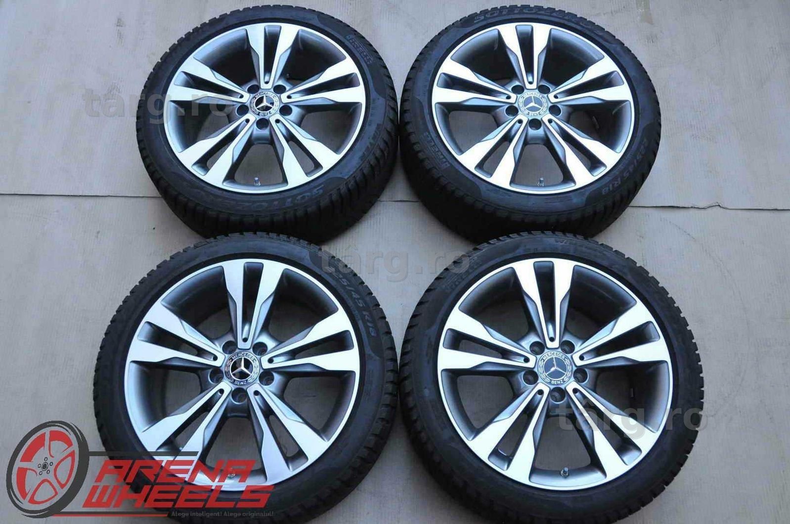 Roti Iarna 18 inch Originale Mercedes C-Class W205 S205 225/45 R18
