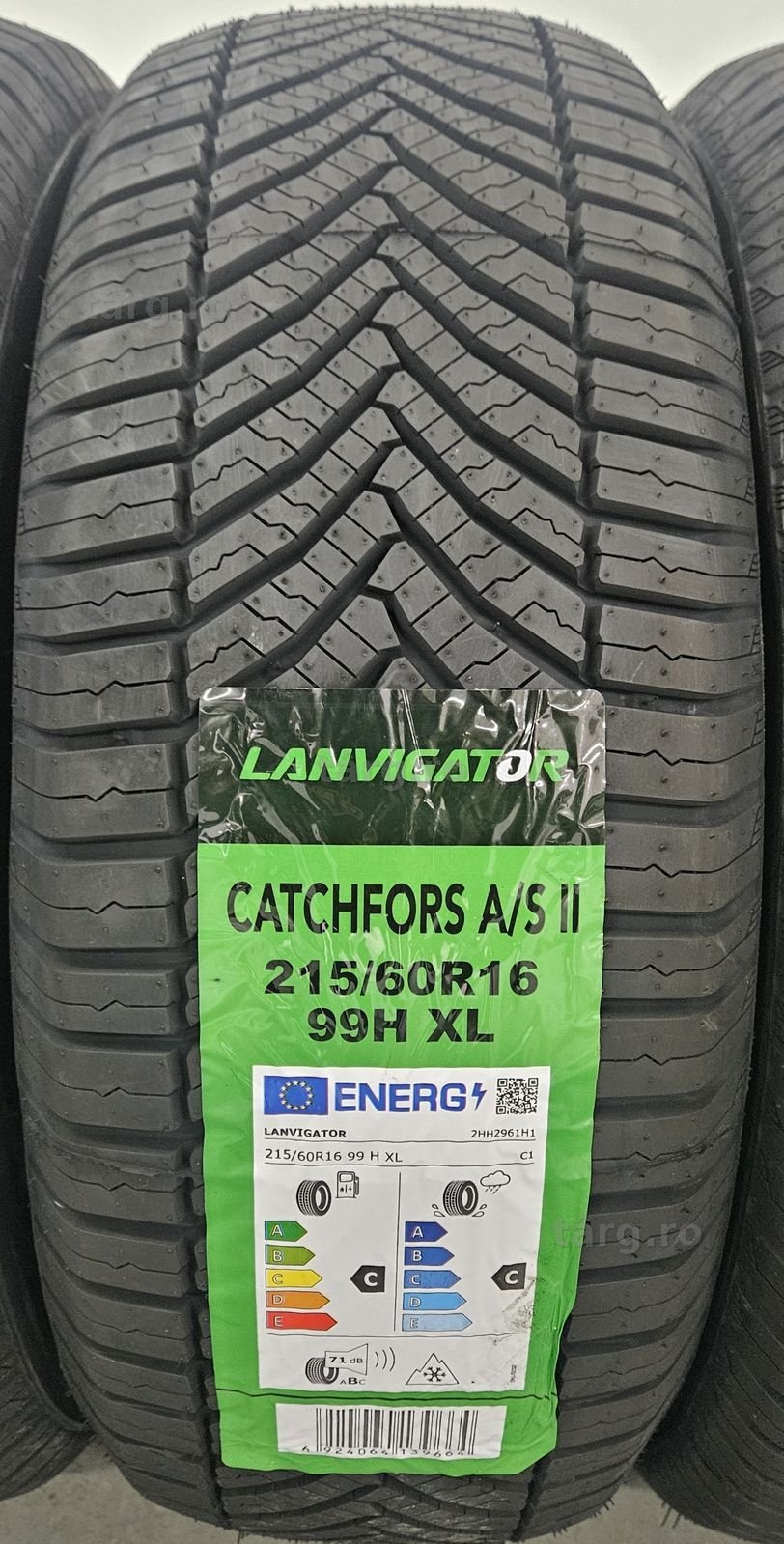 215/60 R16, 99H, LANVIGATOR Catchfors A/S II, Anvelope mixte M+S 2
