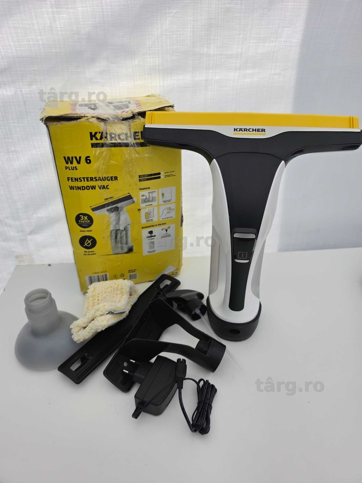 Aspirator Geamuri Karcher WV 6 plus