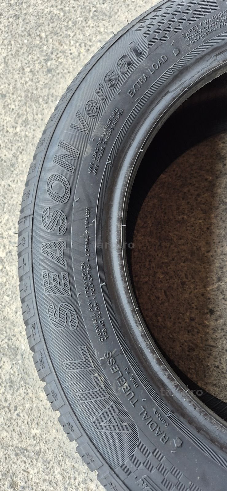 4 anvelope M+S noi Sunny 215/55/16,dot 2025.Pretul este pe bucata. 5