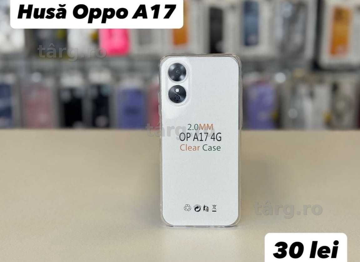 Husa silicon, folie, cablu, incarcator A17