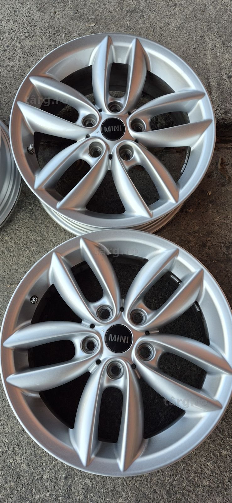 4 jante aliaj originale Minicooper R17; 7J×17 H2,ET.50. 2