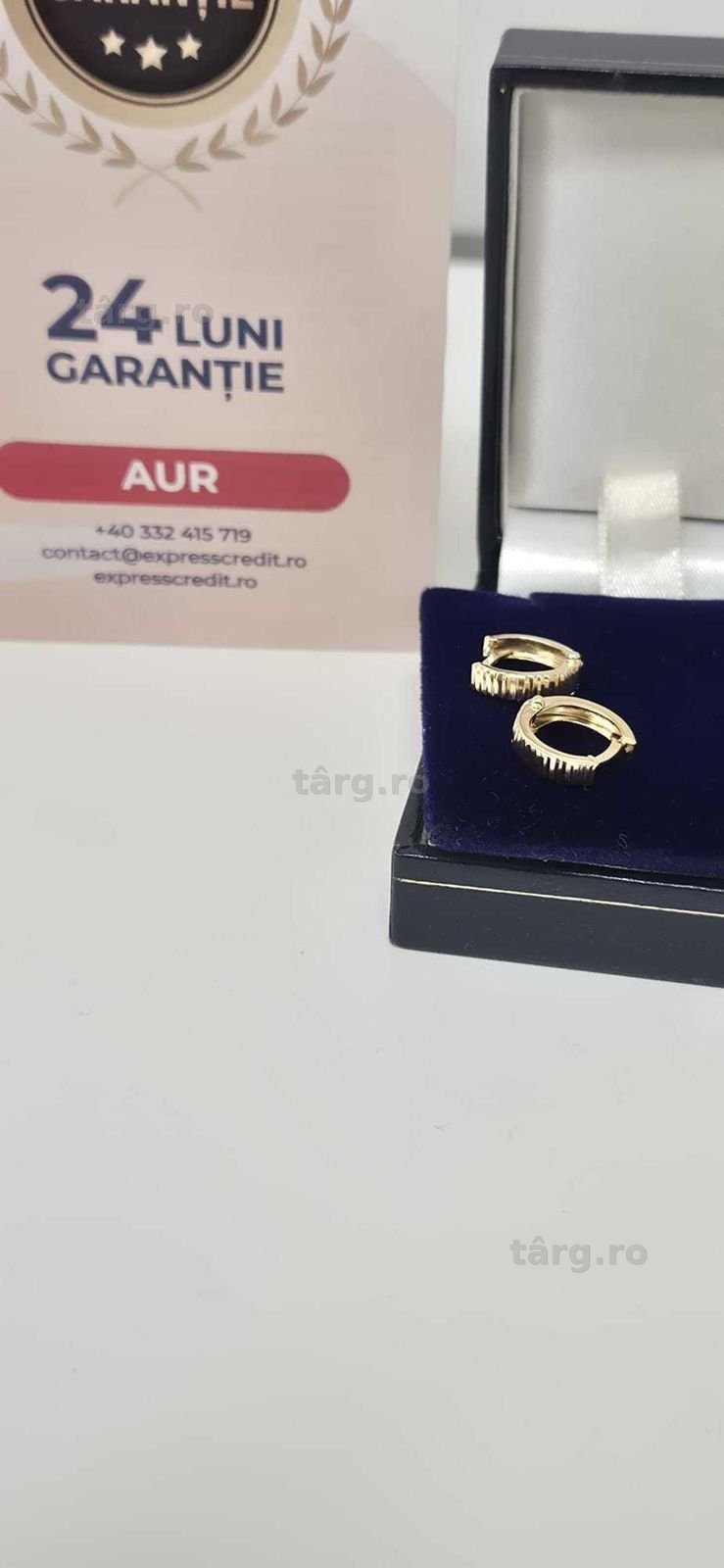 (AG46) Cercei aur 14K B.4591.6