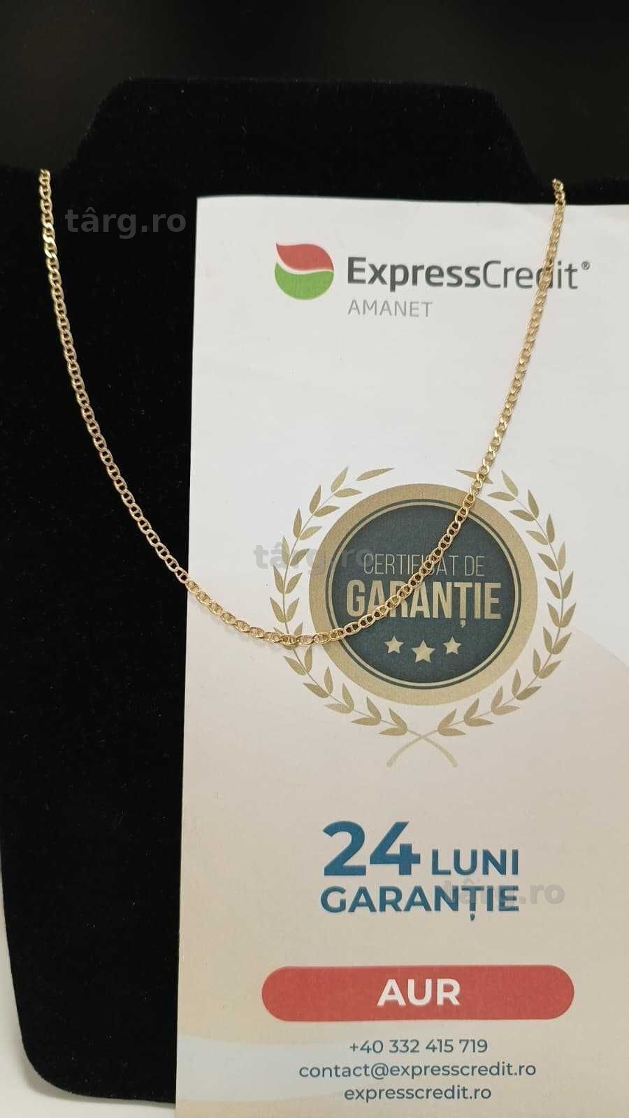 Lant aur 14K 6.00gr [AG24 Harlau B.45578.1] - Garantie 2 ani! 3